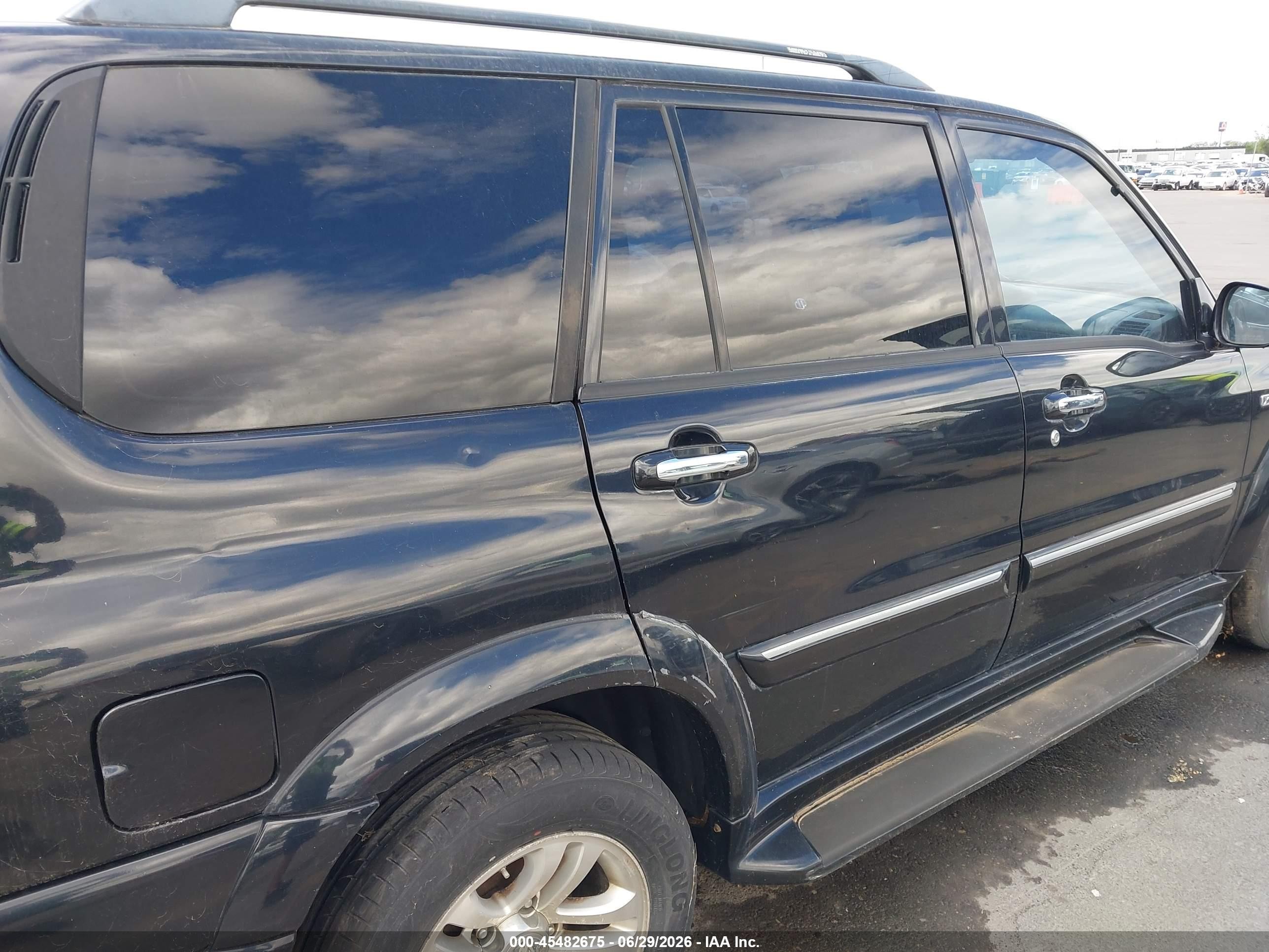 2006 Suzuki Xl-7 Premium Black vin: JS3TX92VX64104519