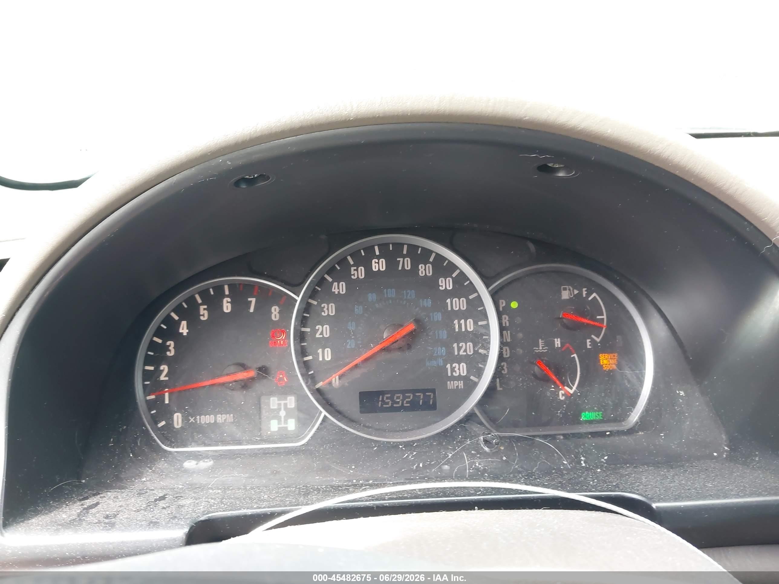 2006 Suzuki Xl-7 Premium Black vin: JS3TX92VX64104519