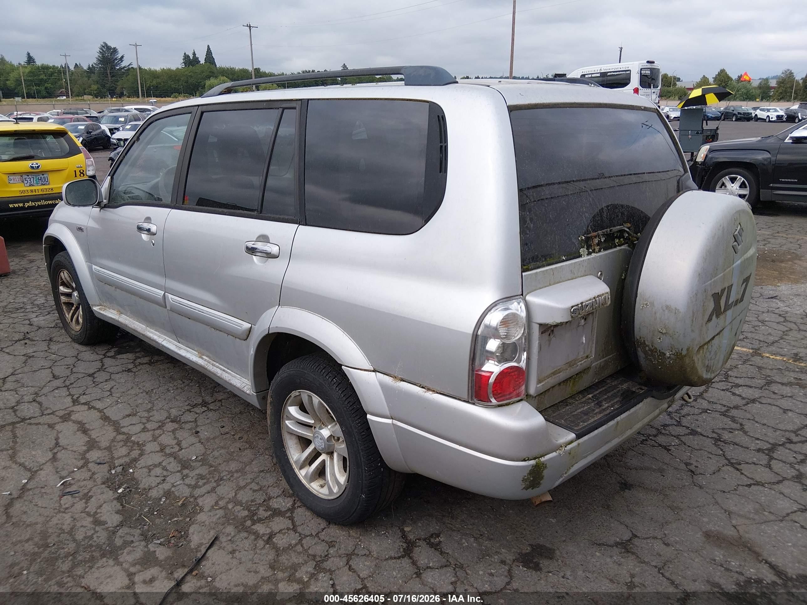 2006 Suzuki Xl-7 Premium Silver vin: JS3TX92VX64106819