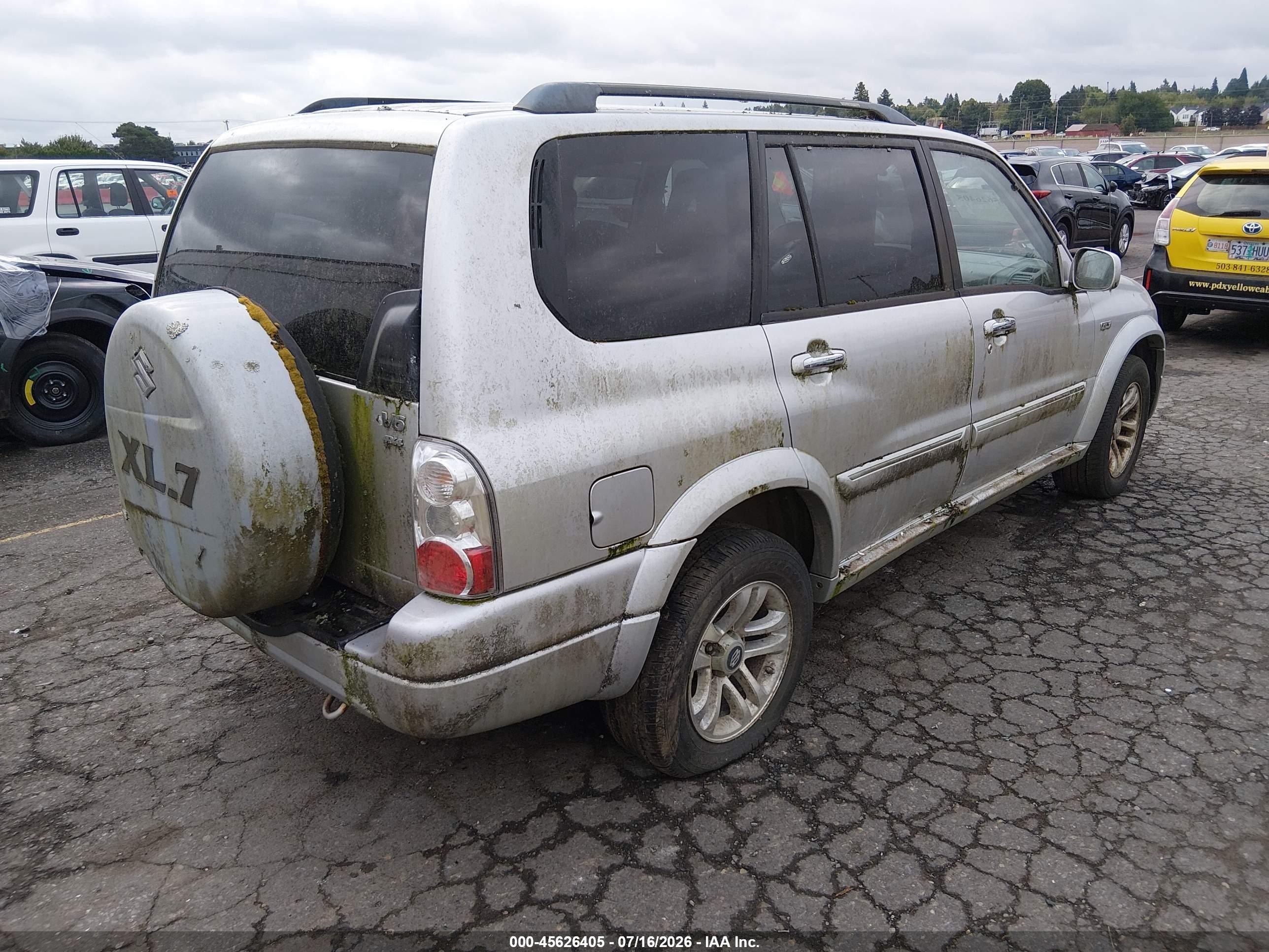 2006 Suzuki Xl-7 Premium Silver vin: JS3TX92VX64106819