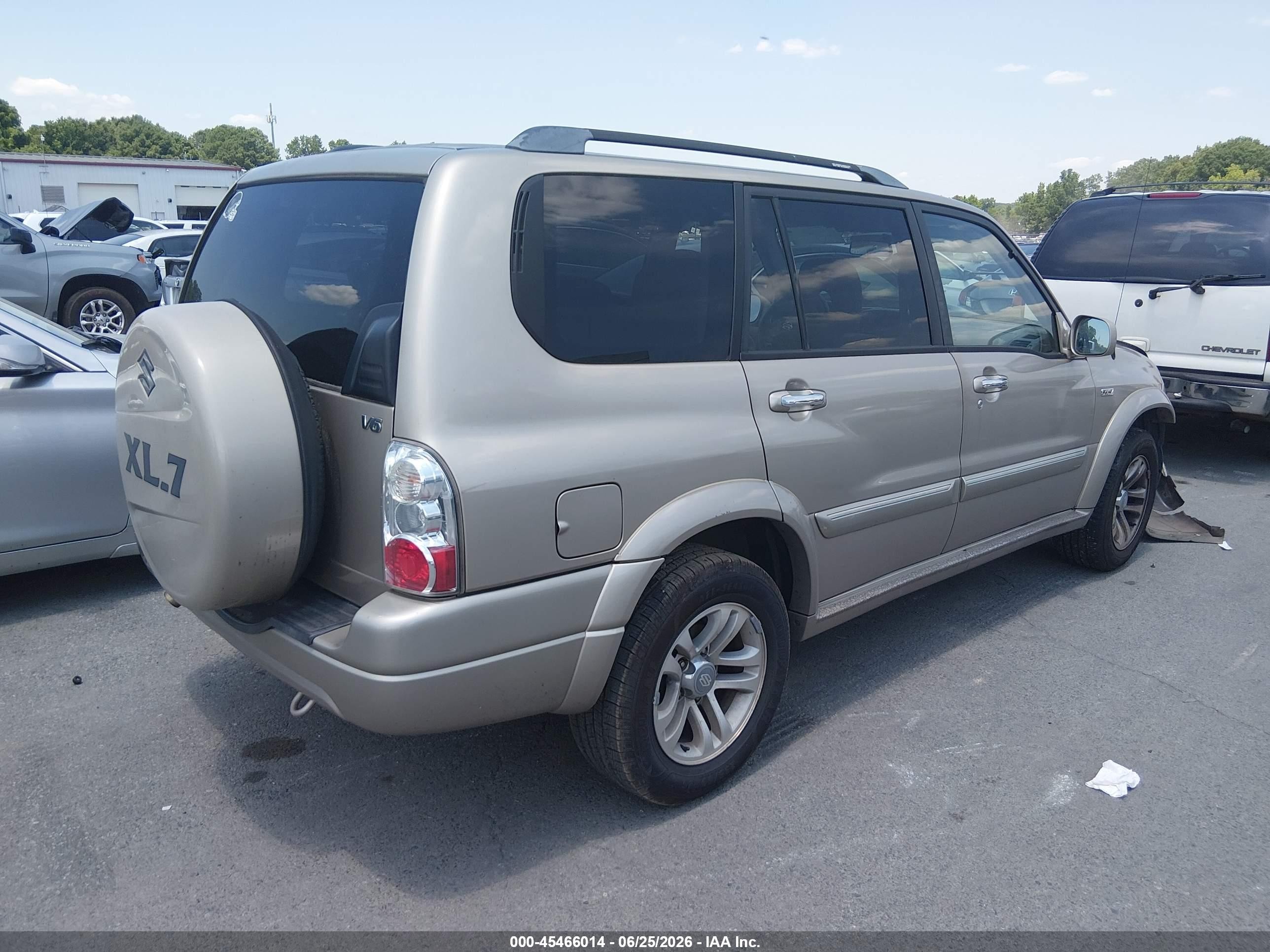 2004 Suzuki Xl-7 Ex/lx Gold vin: JS3TY92V244108008