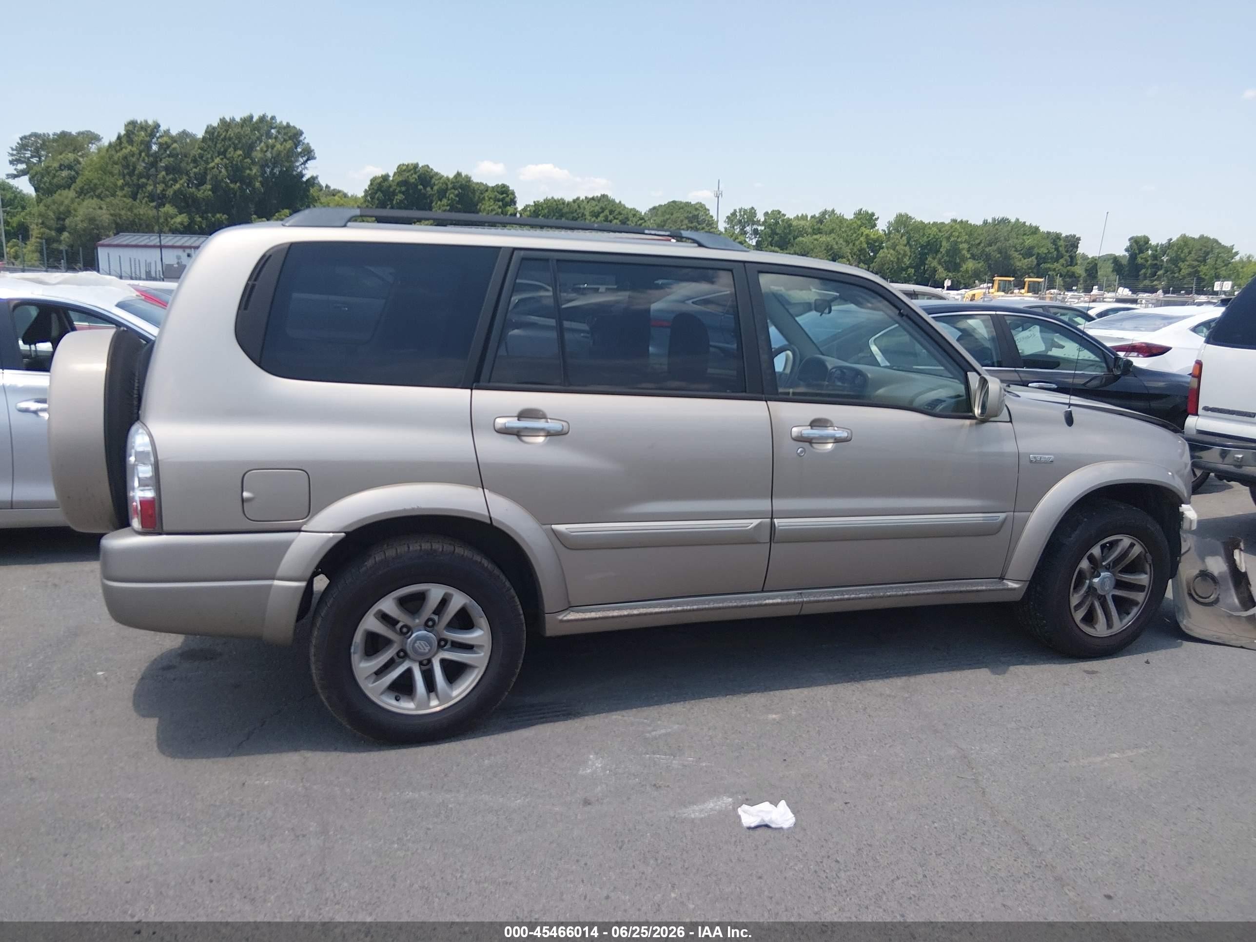 2004 Suzuki Xl-7 Ex/lx Gold vin: JS3TY92V244108008