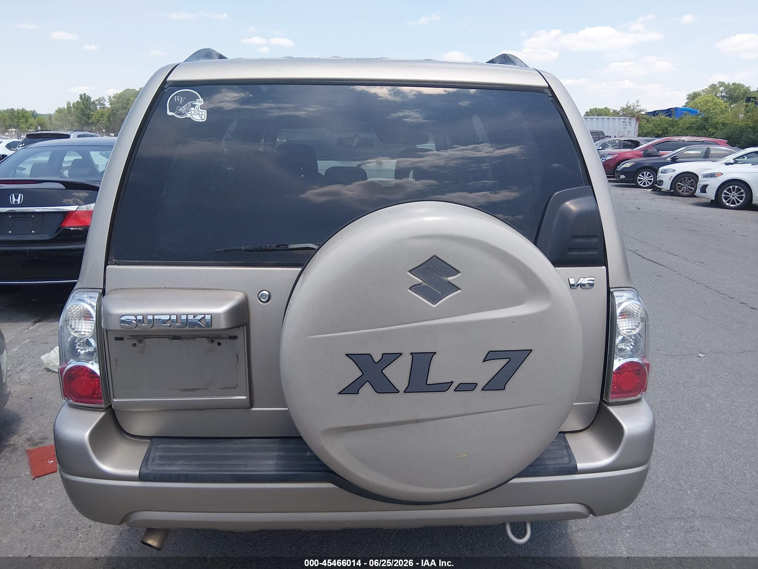 2004 Suzuki Xl-7 Ex/lx Gold vin: JS3TY92V244108008