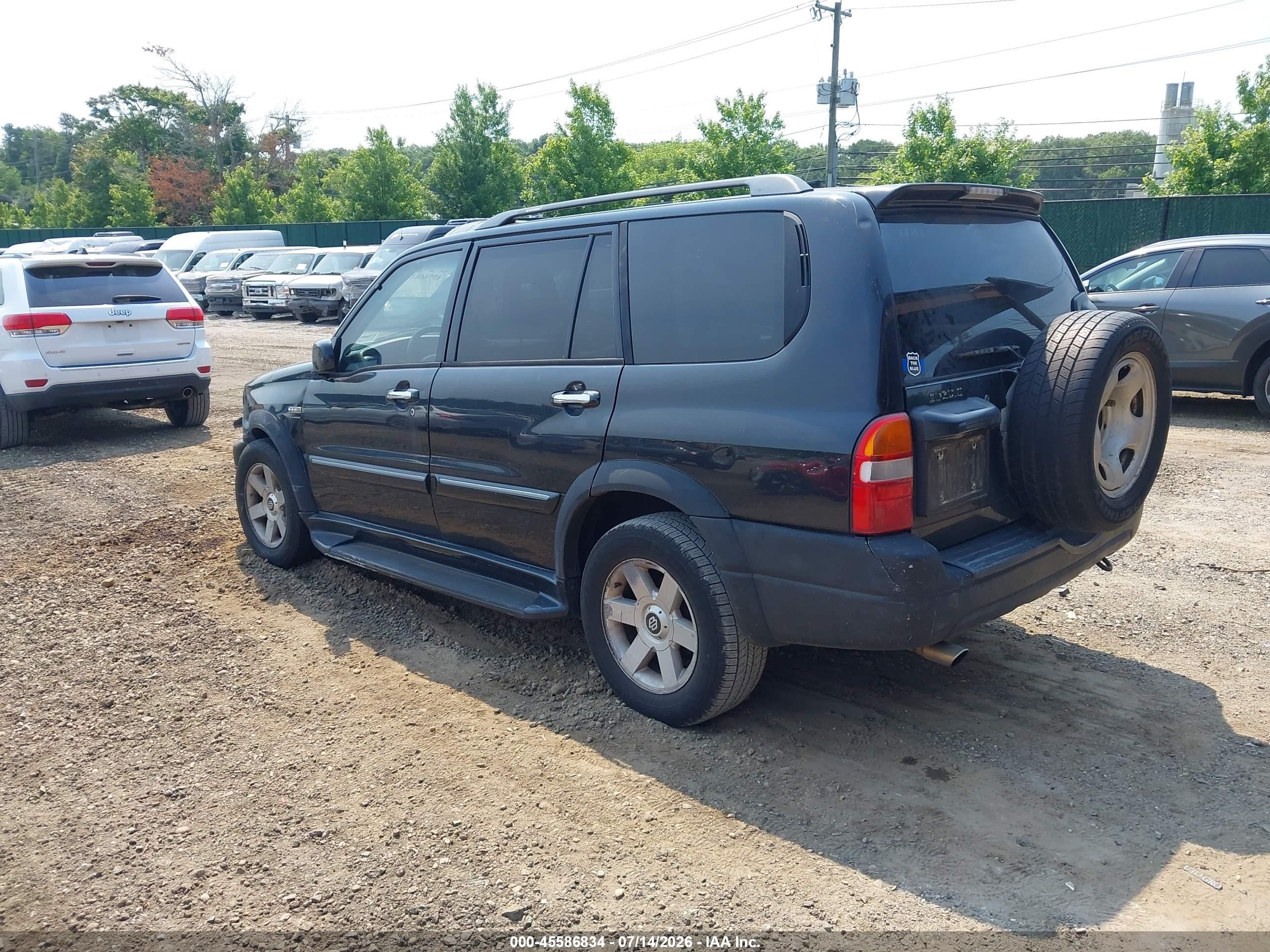 2001 Suzuki Grand Vitara Xl-7 Plus/standard/touring Black vin: JS3TY92V714106041