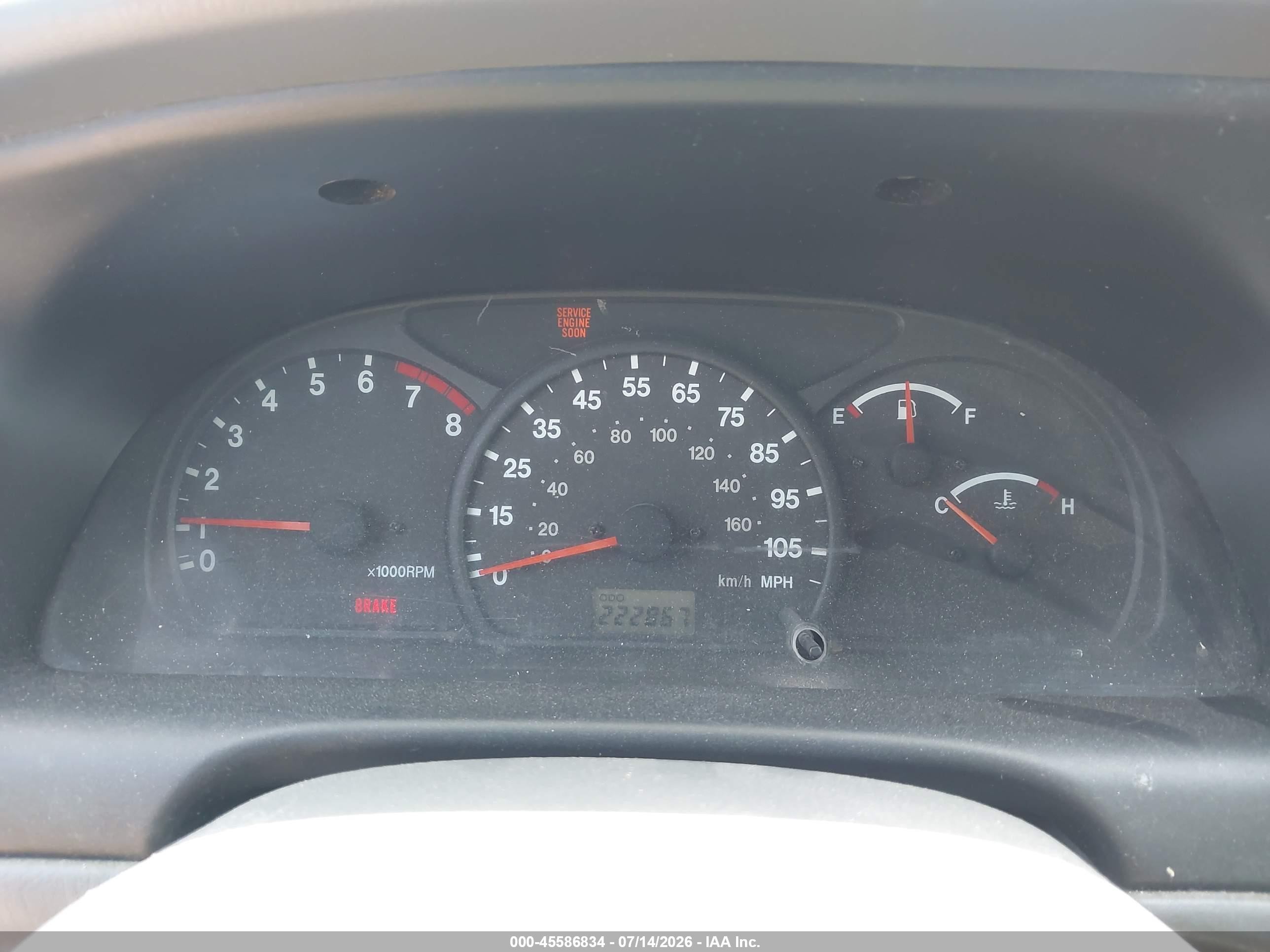 2001 Suzuki Grand Vitara Xl-7 Plus/standard/touring Black vin: JS3TY92V714106041