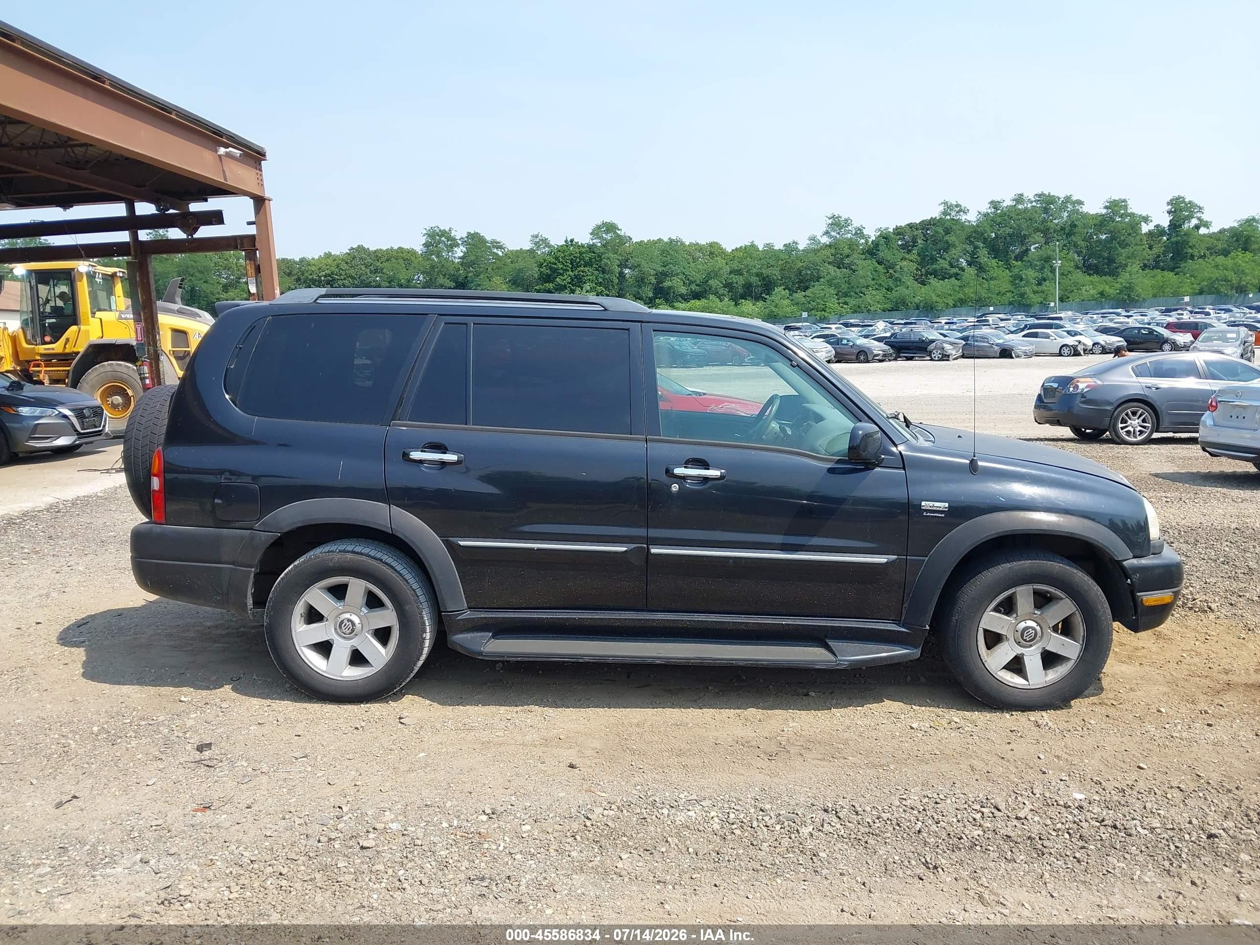 2001 Suzuki Grand Vitara Xl-7 Plus/standard/touring Black vin: JS3TY92V714106041
