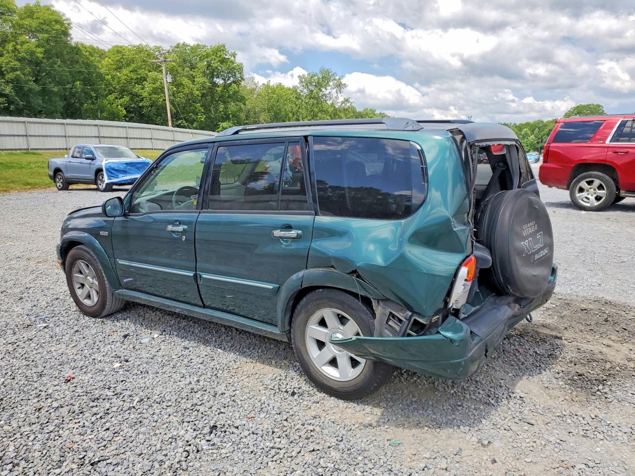 2001 Suzuki Grand Vitara Xl7 Touring Green vin: JS3TY92VX14100315