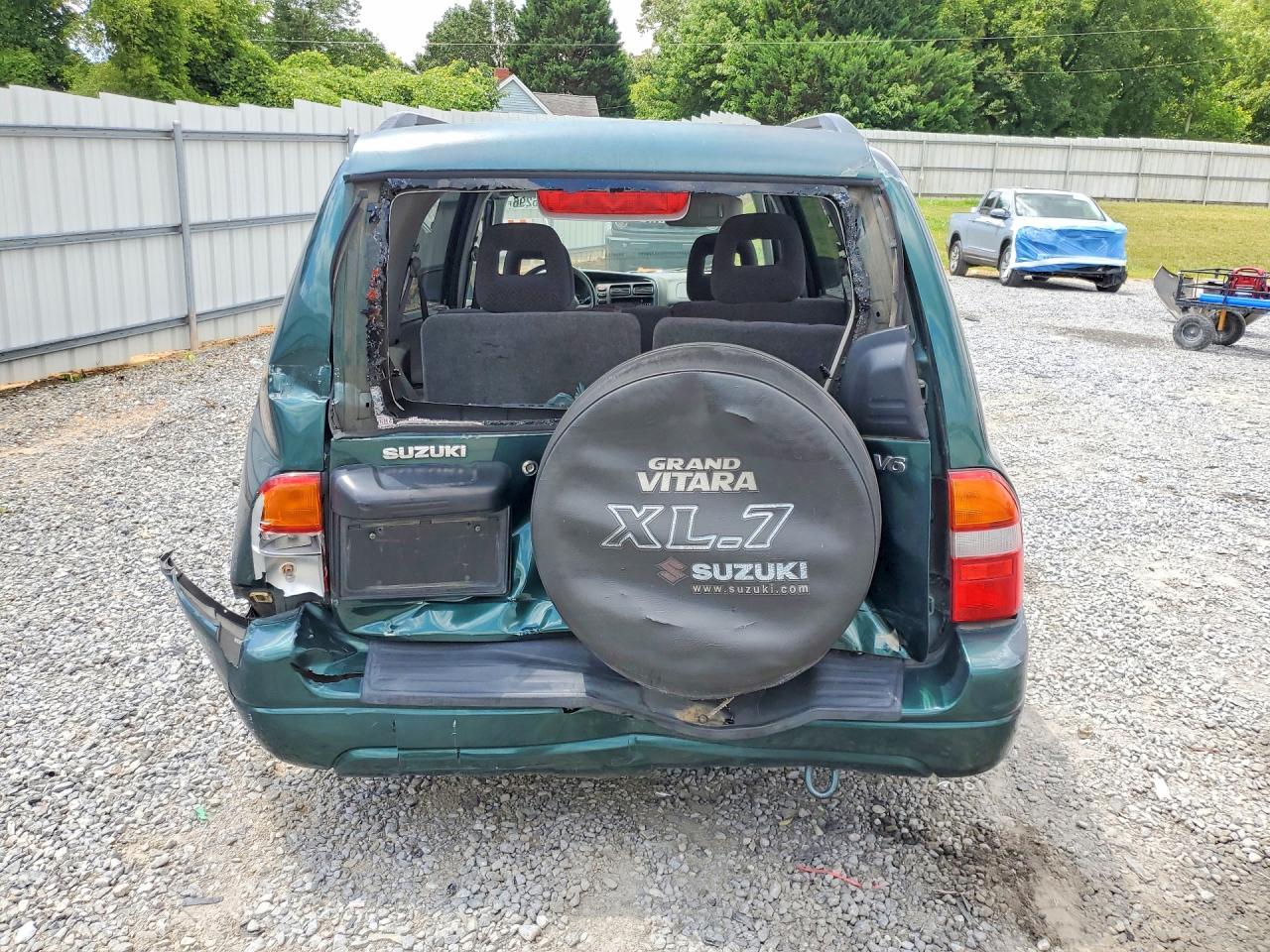 2001 Suzuki Grand Vitara Xl7 Touring Green vin: JS3TY92VX14100315