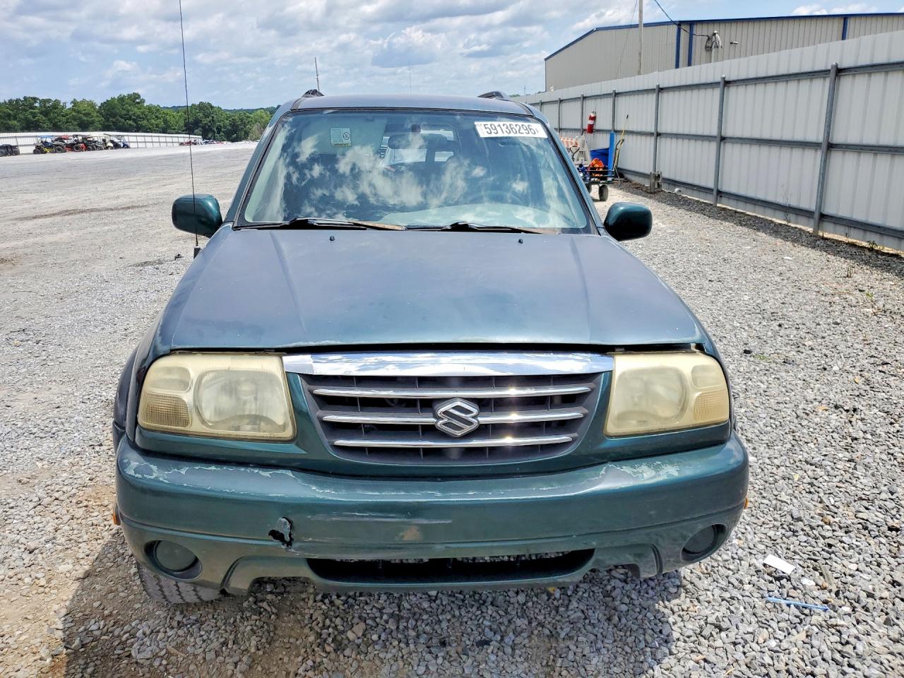 2001 Suzuki Grand Vitara Xl7 Touring Green vin: JS3TY92VX14100315