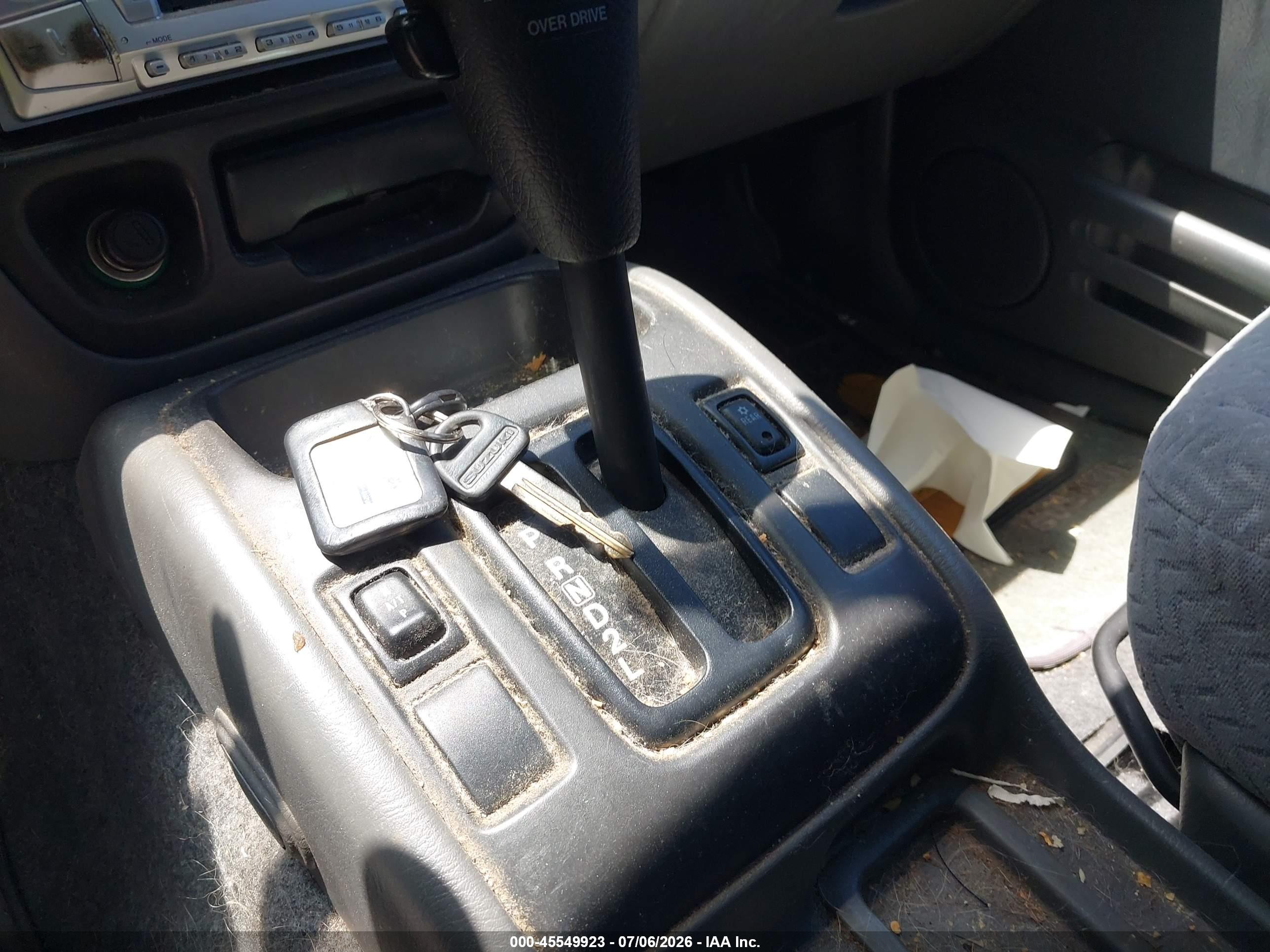 2001 Suzuki Grand Vitara Xl-7 Plus/standard/touring Зеленый vin: JS3TY92VX14105157