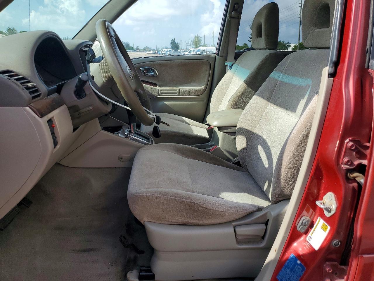 2004 Suzuki Xl7 Ex Burgundy vin: JS3TY92VX44107690