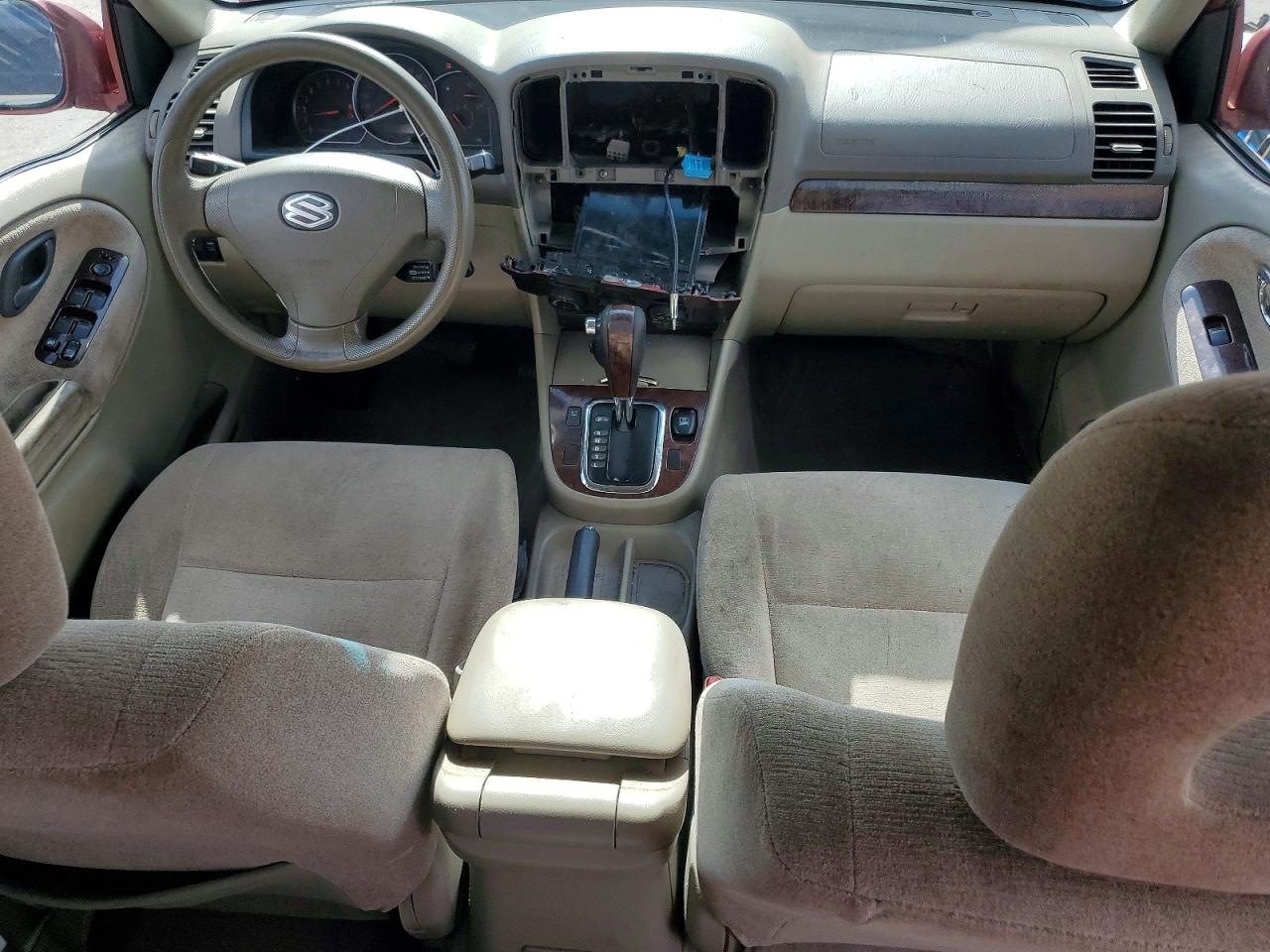 2004 Suzuki Xl7 Ex Burgundy vin: JS3TY92VX44107690