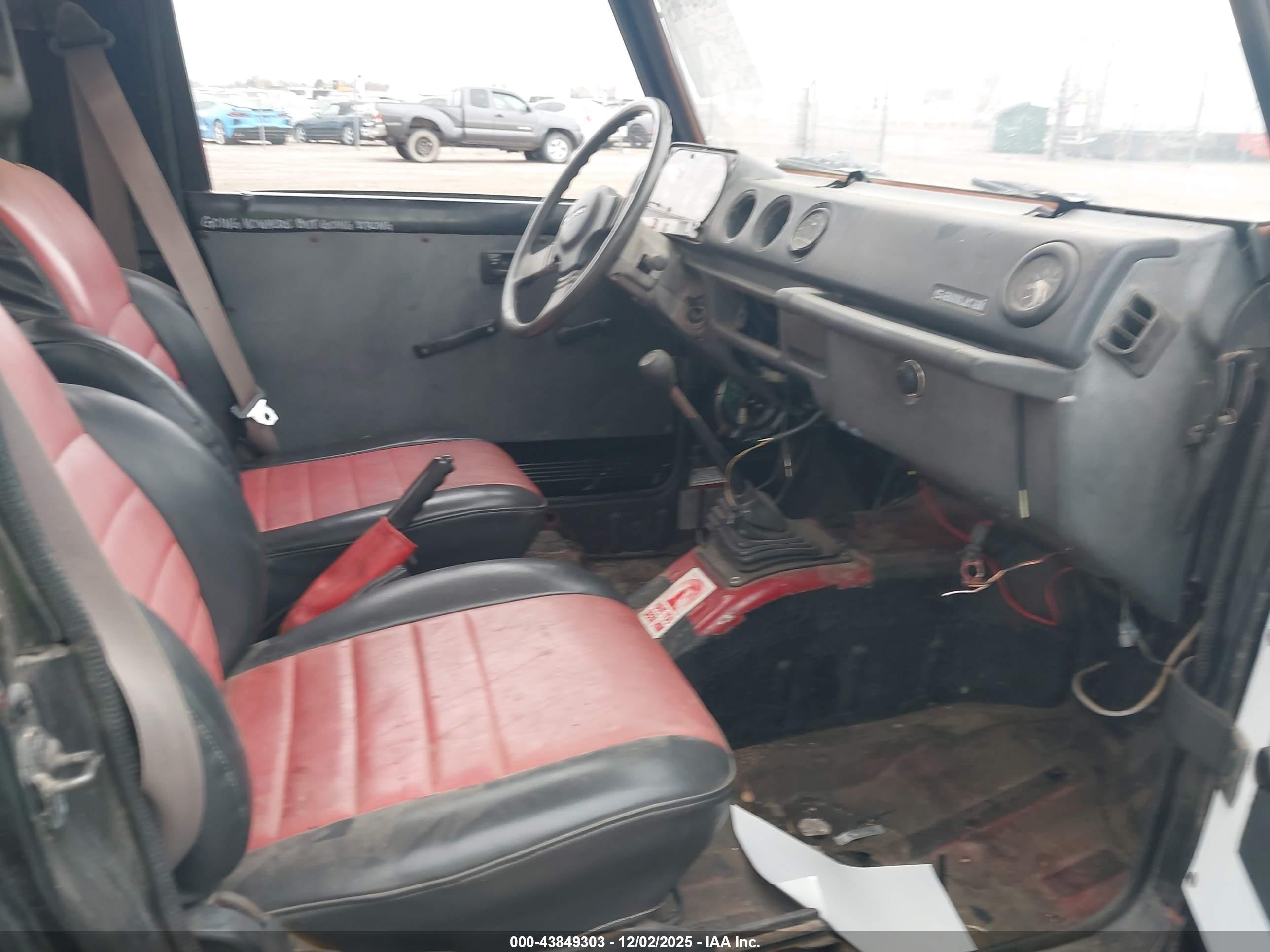 1987 Suzuki Samurai   Black vin: JS4JC51C9H4149803