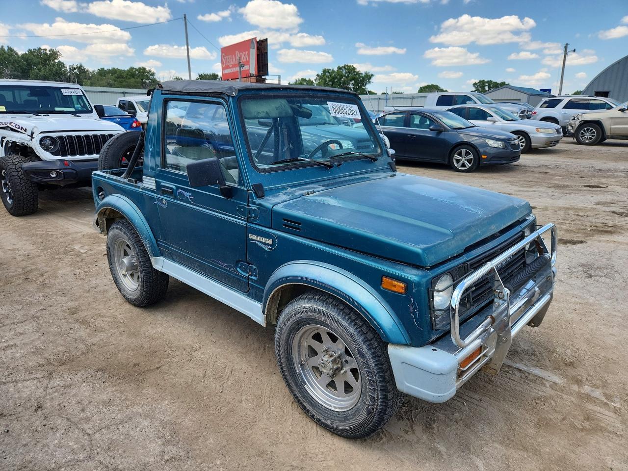 1988 Suzuki Samurai Green vin: JS4JC51C9J4212016