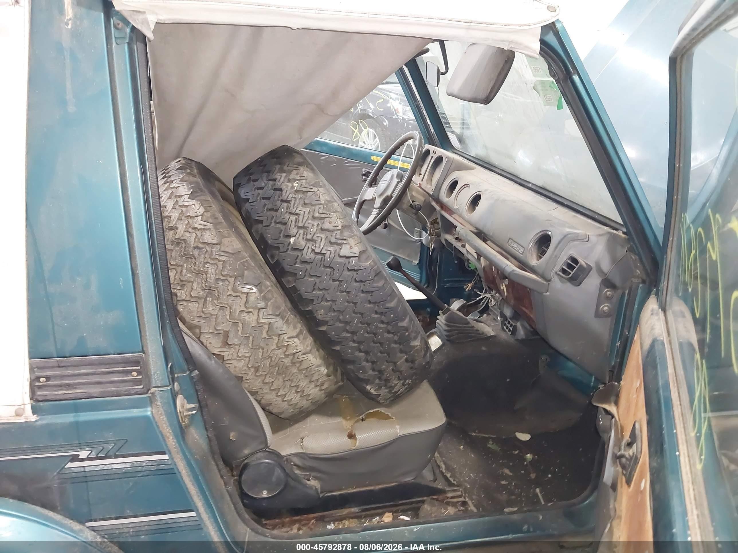 1988 Suzuki Samurai Green vin: JS4JC51C9J4212601