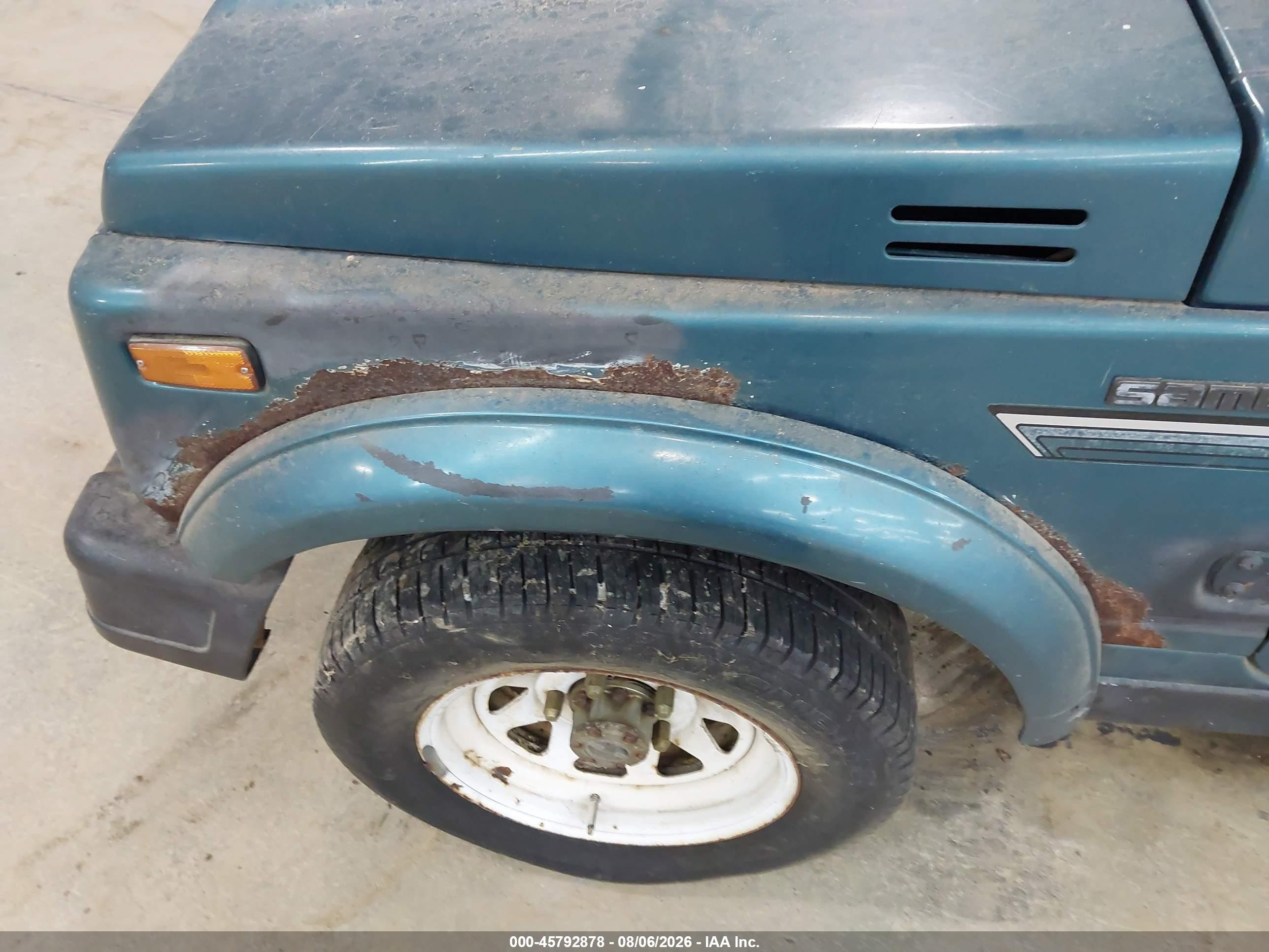 1988 Suzuki Samurai Green vin: JS4JC51C9J4212601