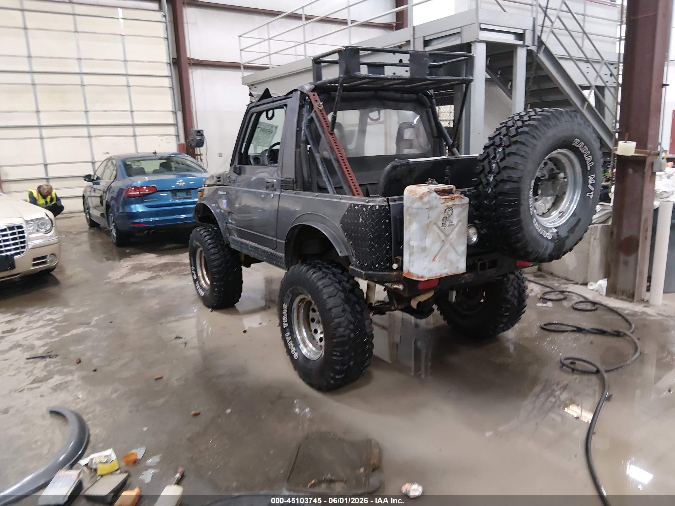 1986 Suzuki Samurai   Gray vin: JS4JC51CXG4104612