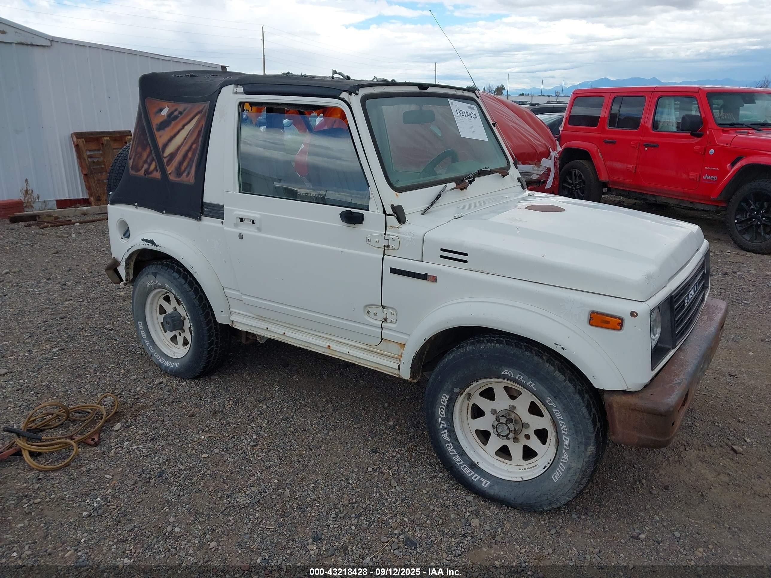 1986 Suzuki Samurai   White vin: JS4JC51CXG4110989