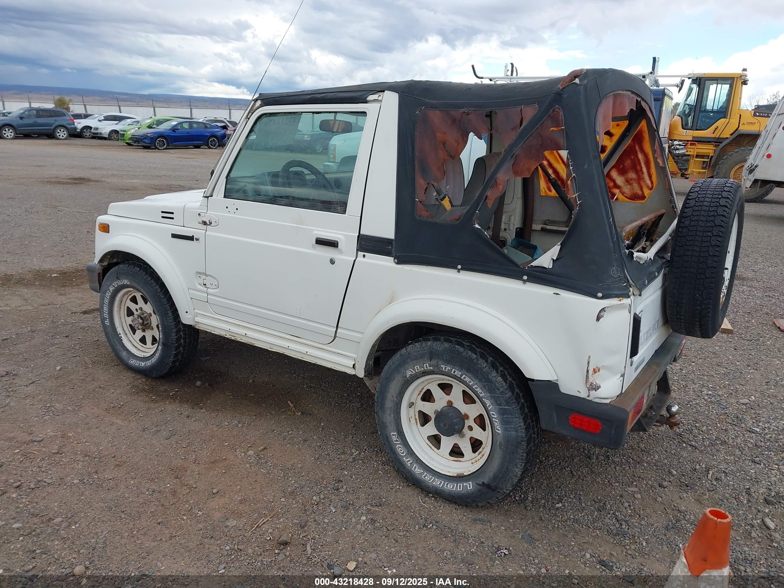 1986 Suzuki Samurai   White vin: JS4JC51CXG4110989
