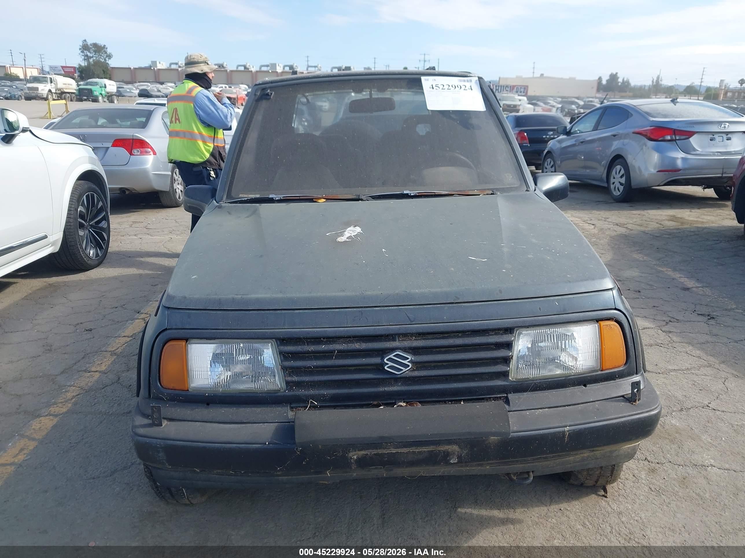 1989 Suzuki Sidekick Jx/jlx Blue vin: JS4TA01C5K4105659