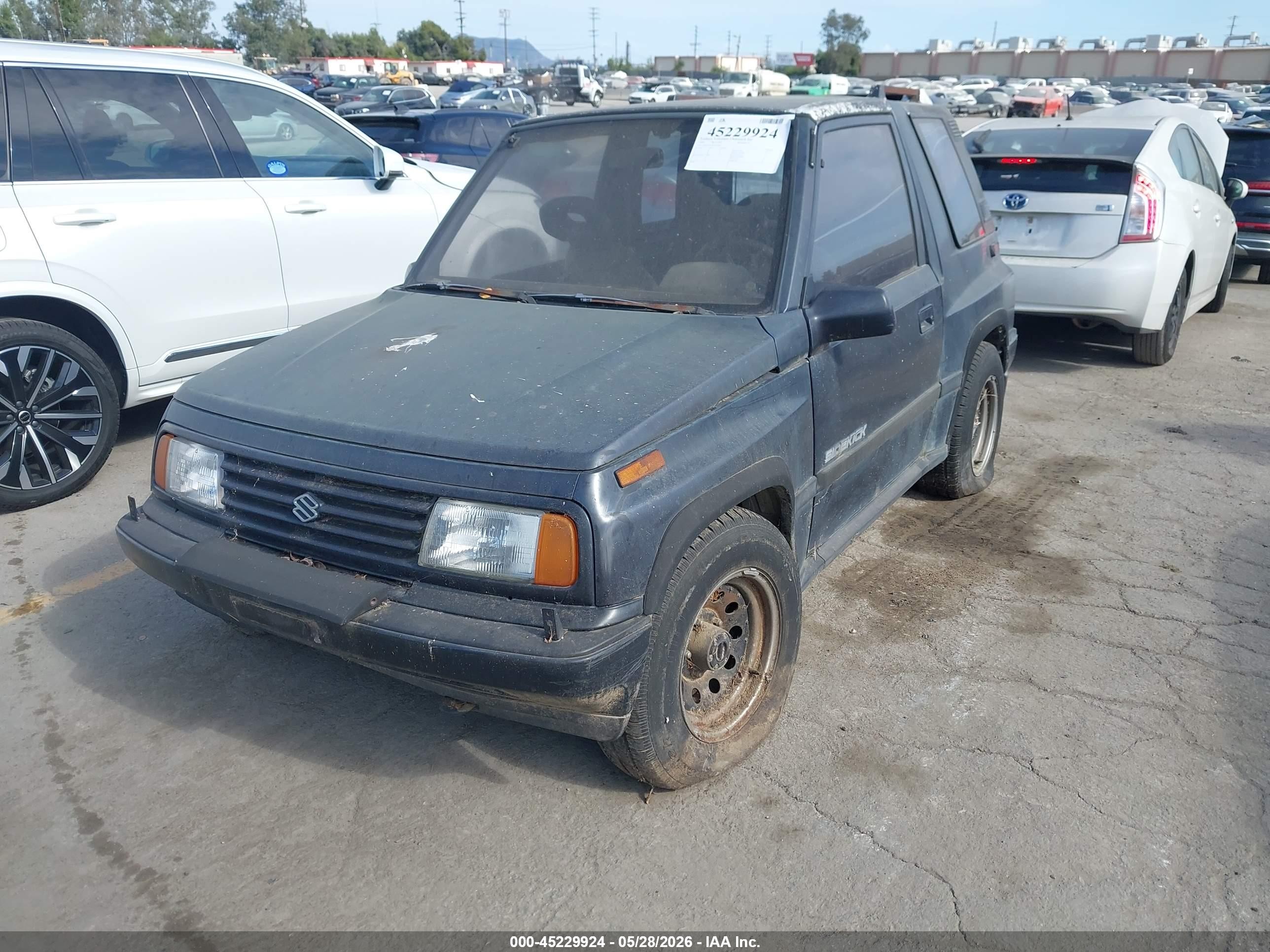 1989 Suzuki Sidekick Jx/jlx Blue vin: JS4TA01C5K4105659