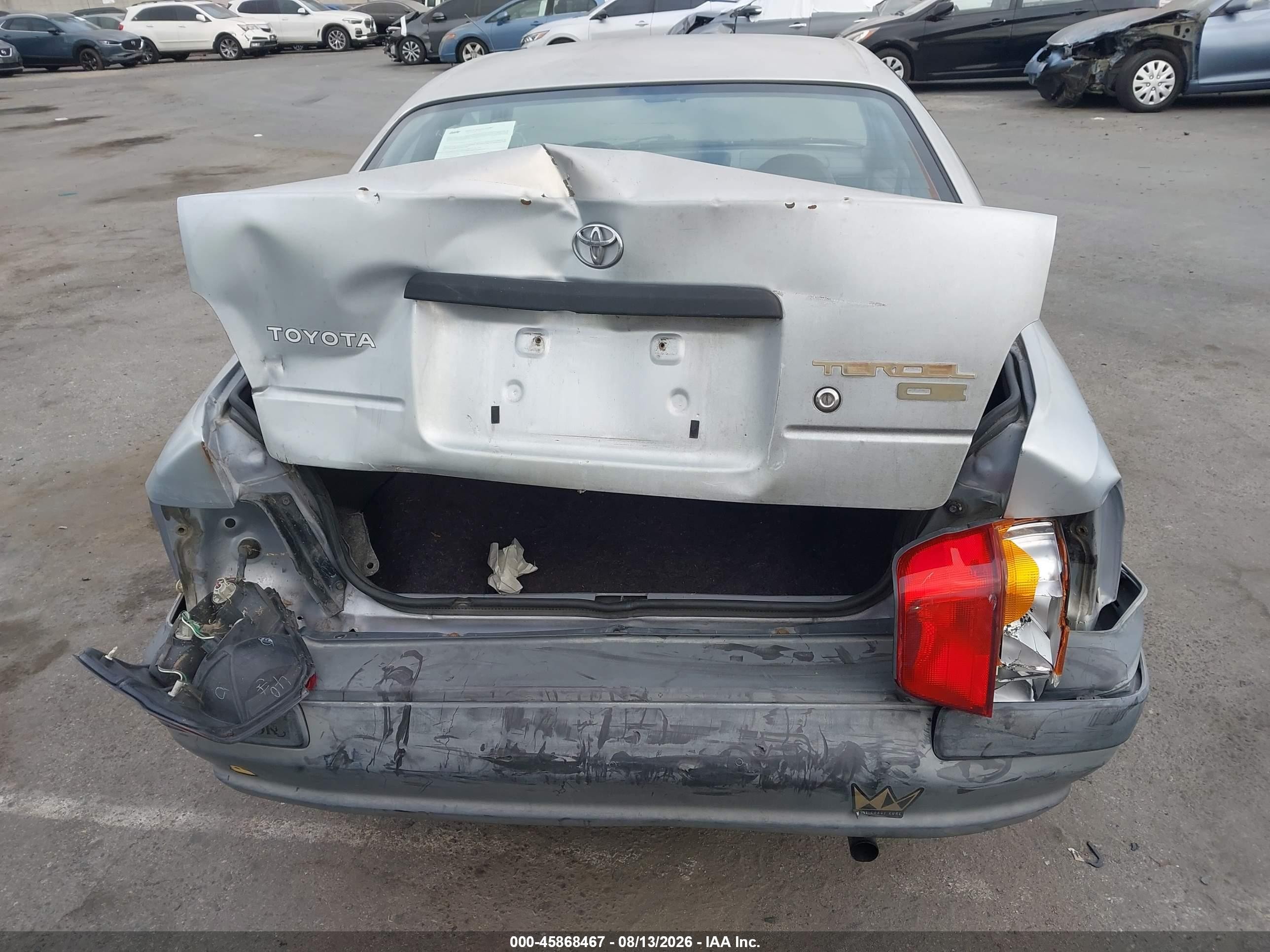 1997 Toyota Tercel Ce Серебряный vin: JT2AC52L1V0215306