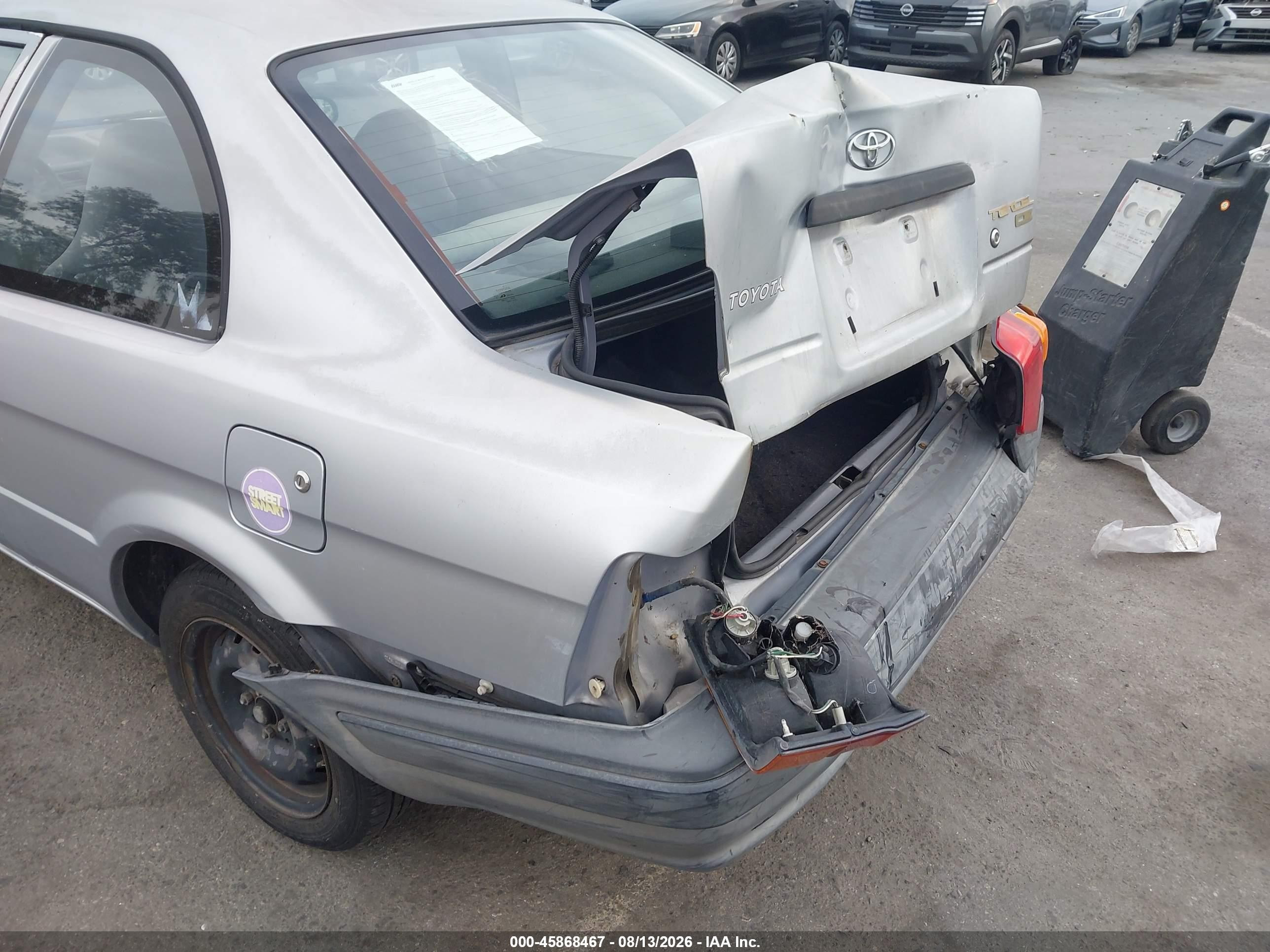 1997 Toyota Tercel Ce Серебряный vin: JT2AC52L1V0215306