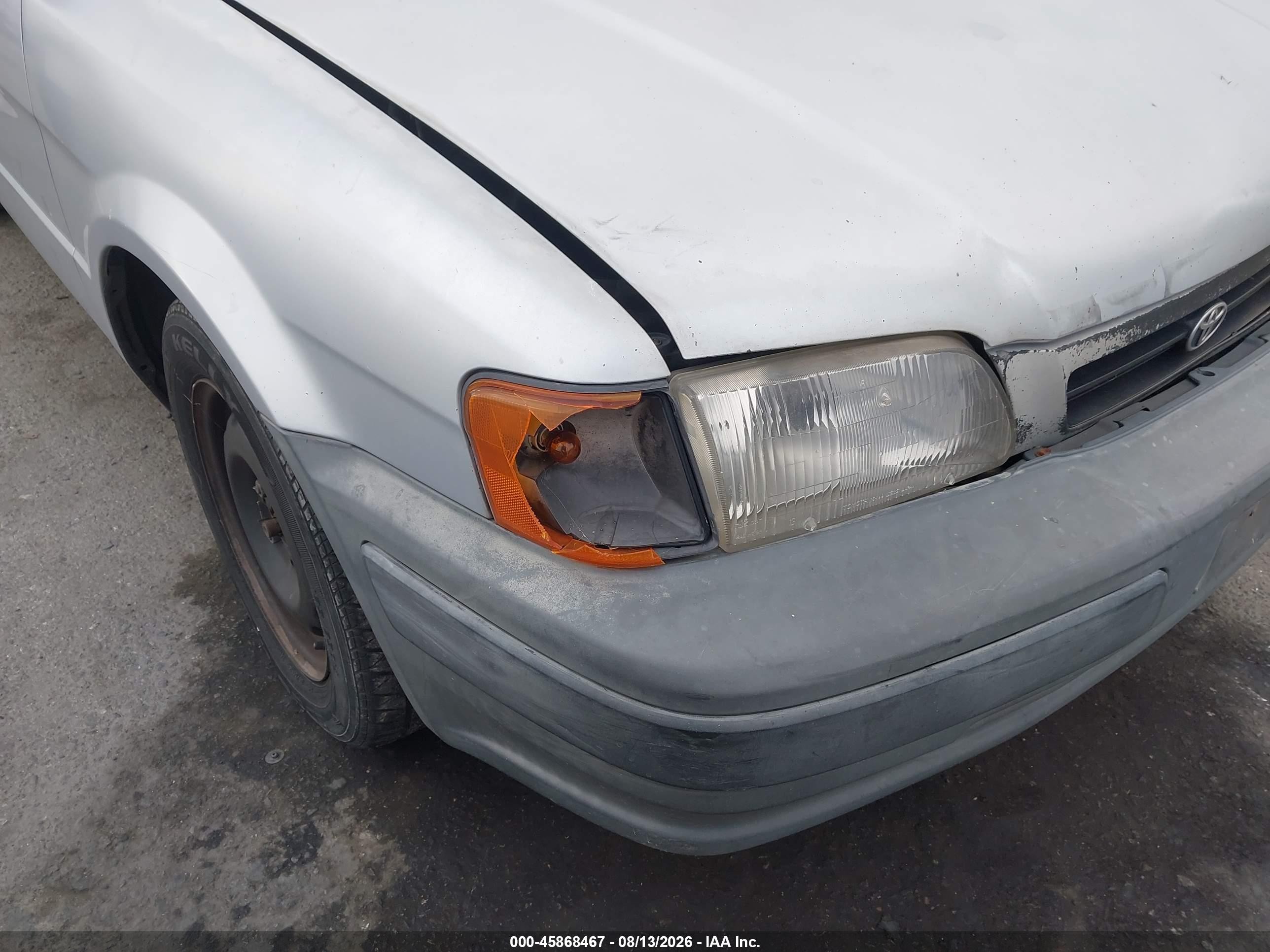 1997 Toyota Tercel Ce Серебряный vin: JT2AC52L1V0215306