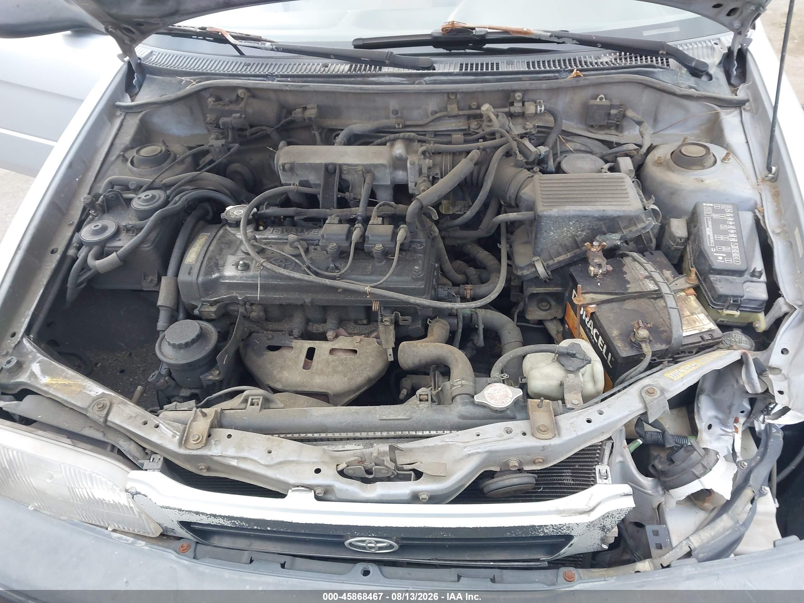1997 Toyota Tercel Ce Серебряный vin: JT2AC52L1V0215306