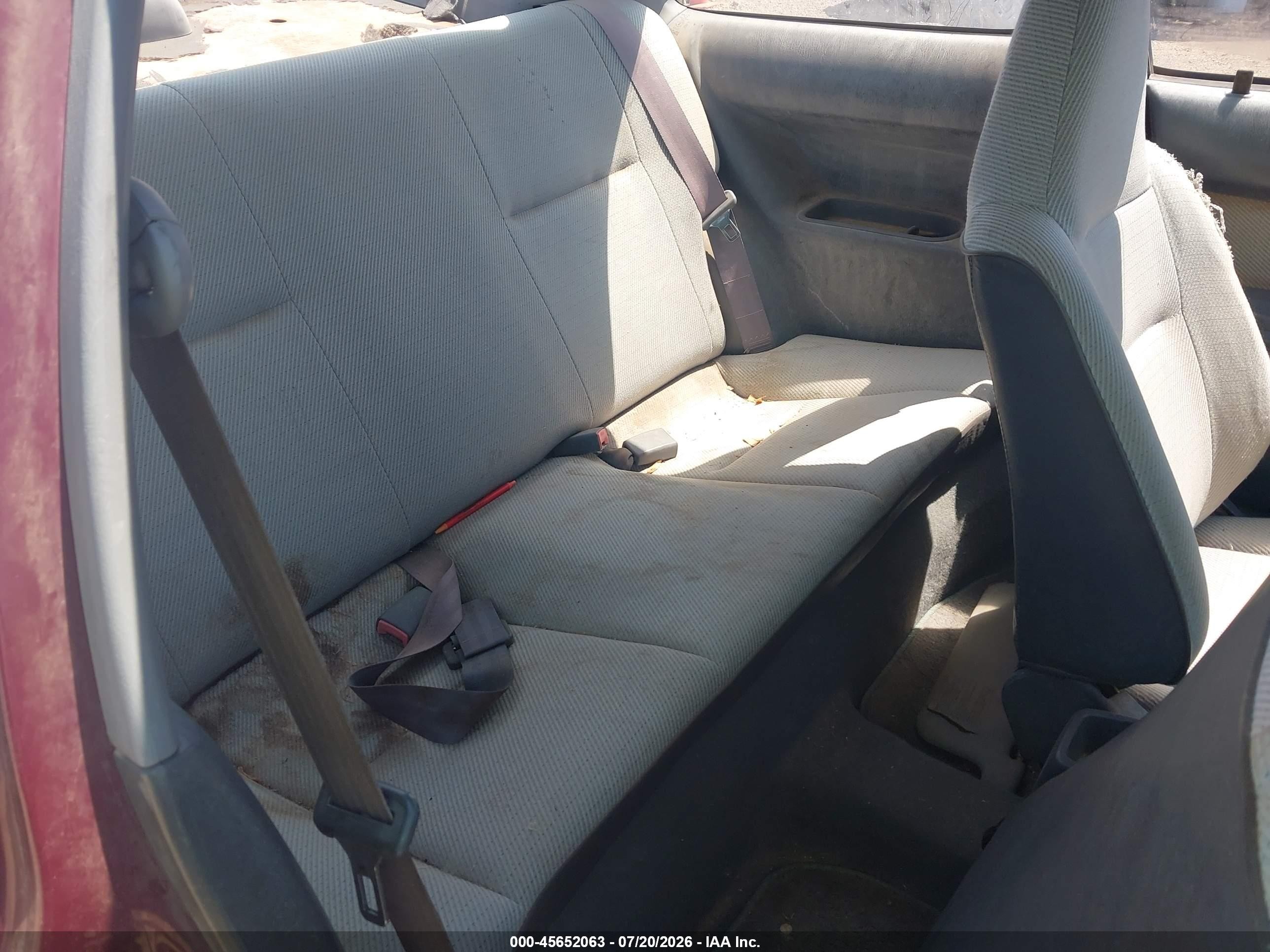 1996 Toyota Tercel Std/dx Red vin: JT2AC52L3T0141058