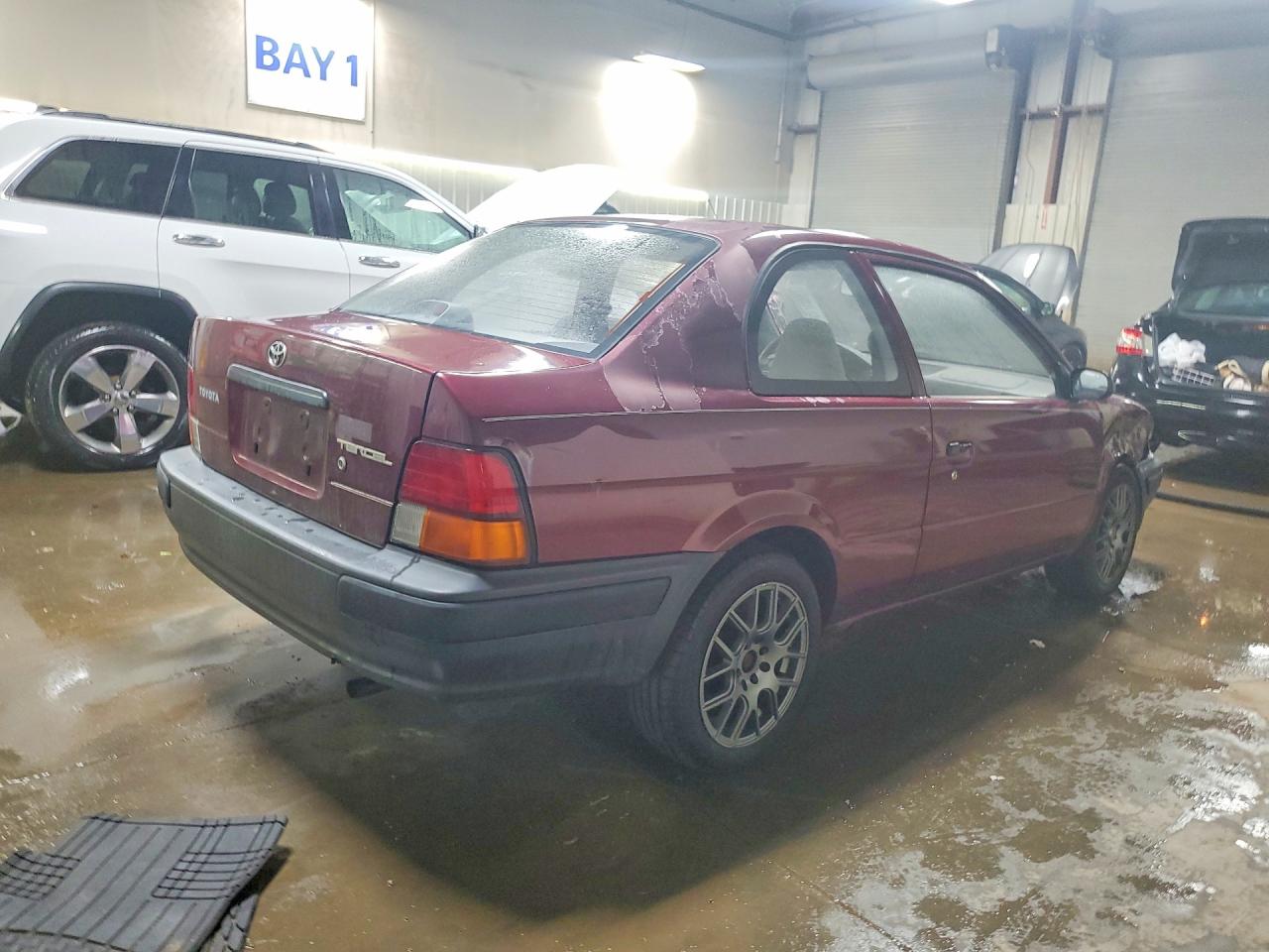 1996 Toyota Tercel Base Maroon vin: JT2AC52L5T0189614