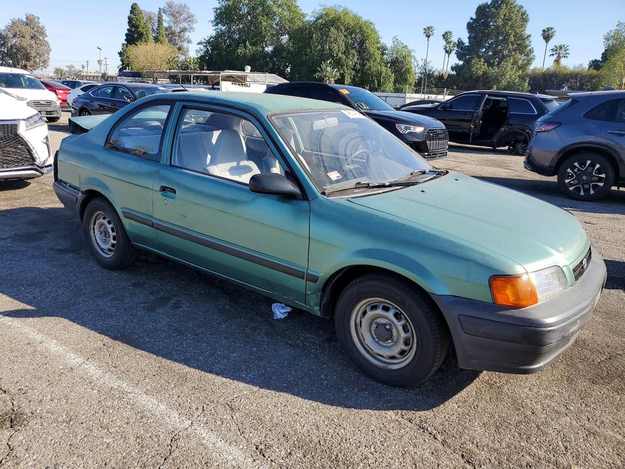 1996 Toyota Tercel Base Green vin: JT2AC52L6T0167671