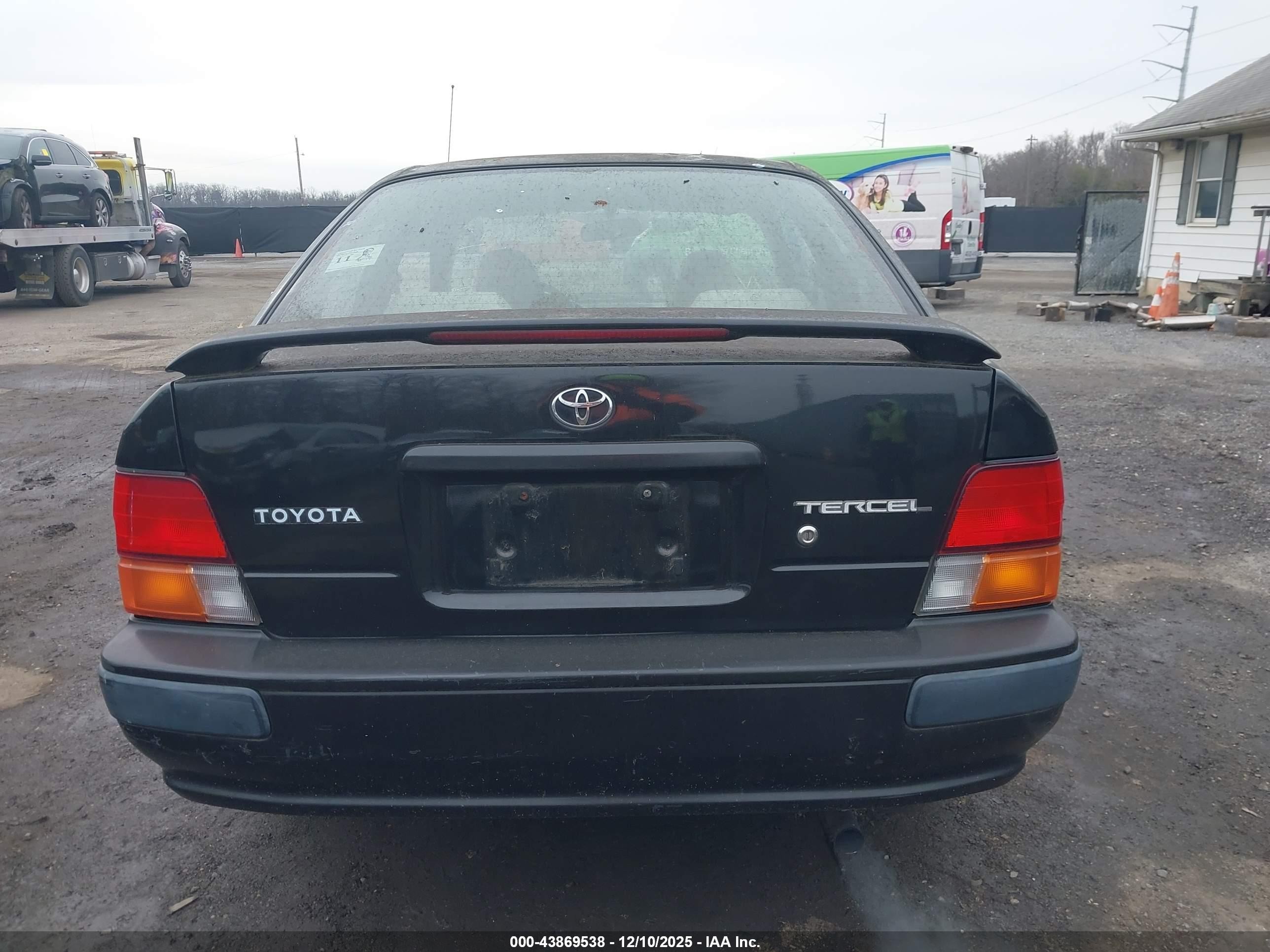 1997 Toyota Tercel Limited Edition Black vin: JT2AC52L6V0254358