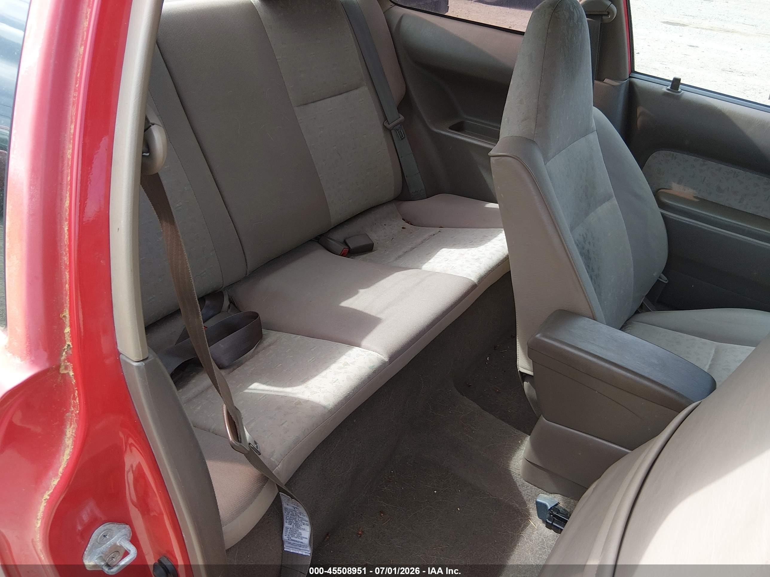 1998 Toyota Tercel Ce Red vin: JT2AC52L6W0310803