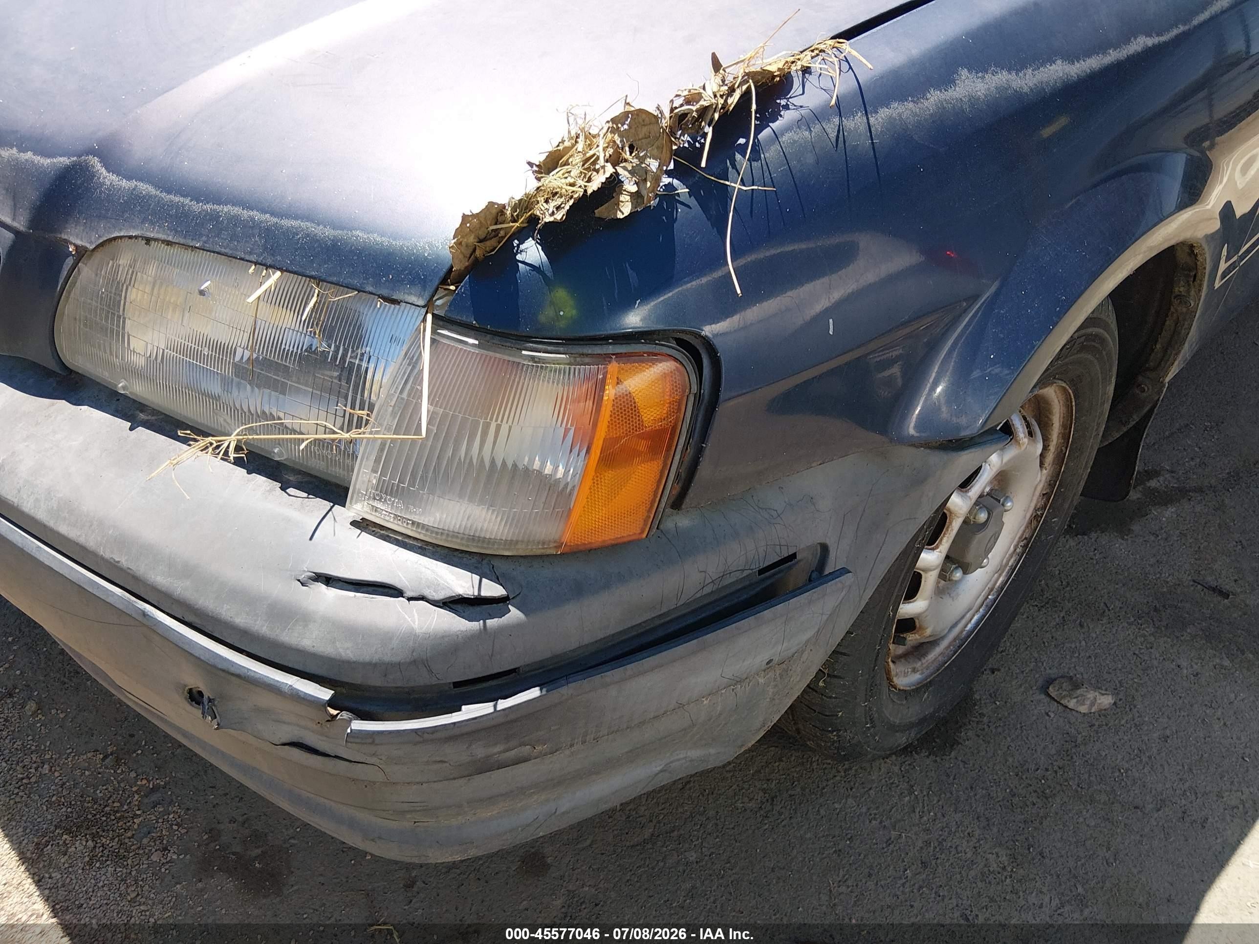 1996 Toyota Tercel Std/dx Dark Blue vin: JT2AC52L7T0189811