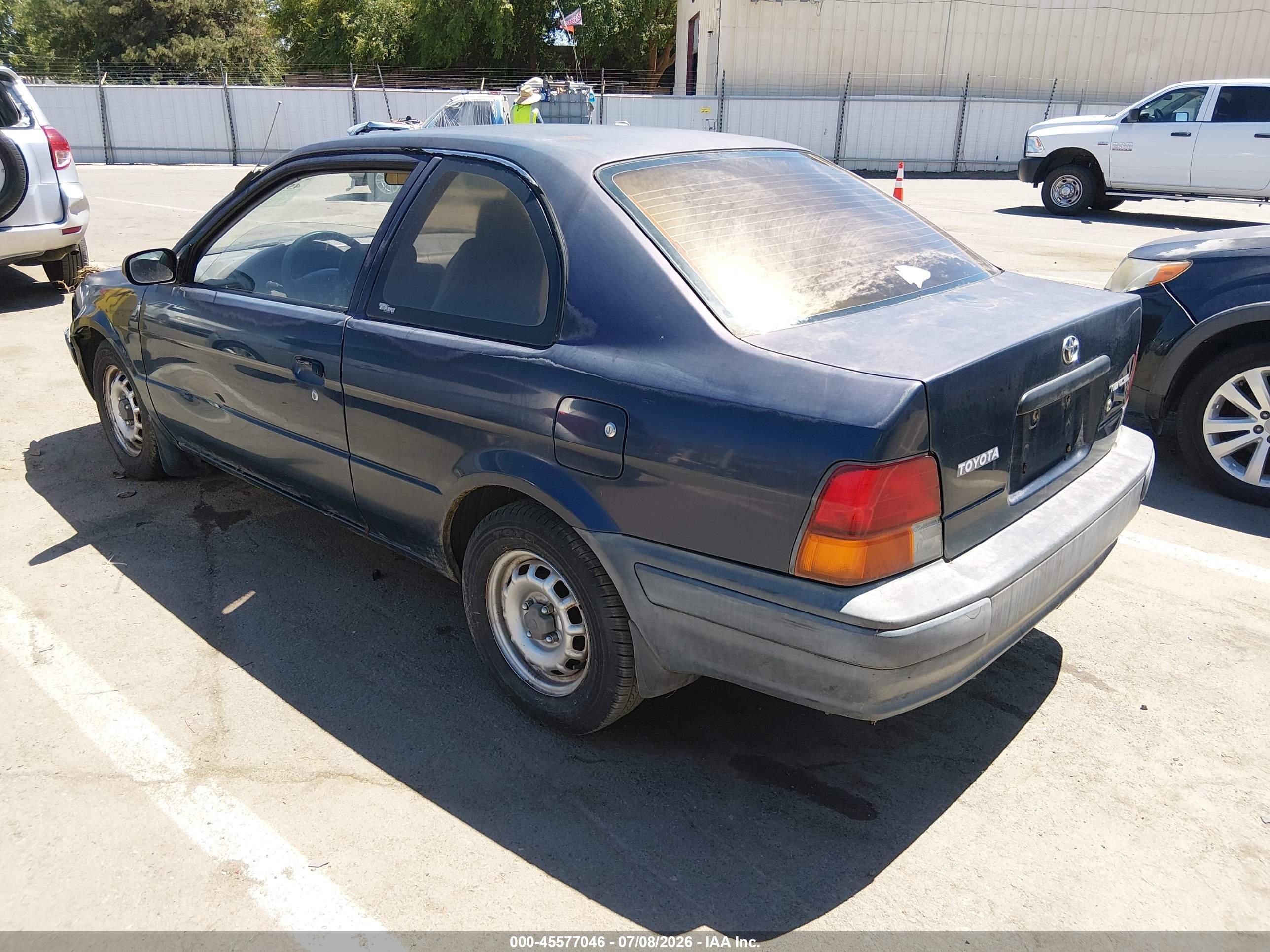 1996 Toyota Tercel Std/dx Dark Blue vin: JT2AC52L7T0189811