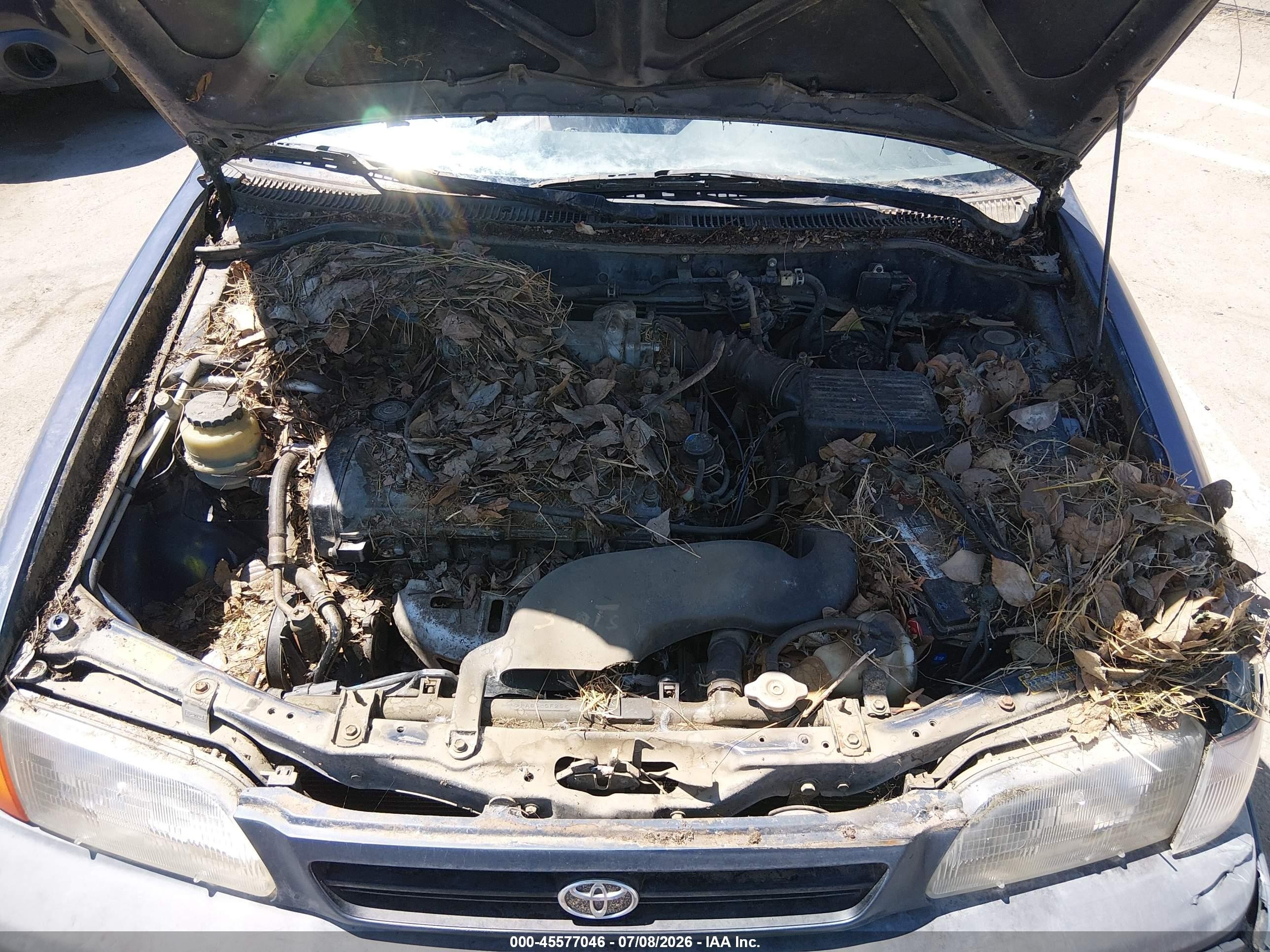 1996 Toyota Tercel Std/dx Dark Blue vin: JT2AC52L7T0189811