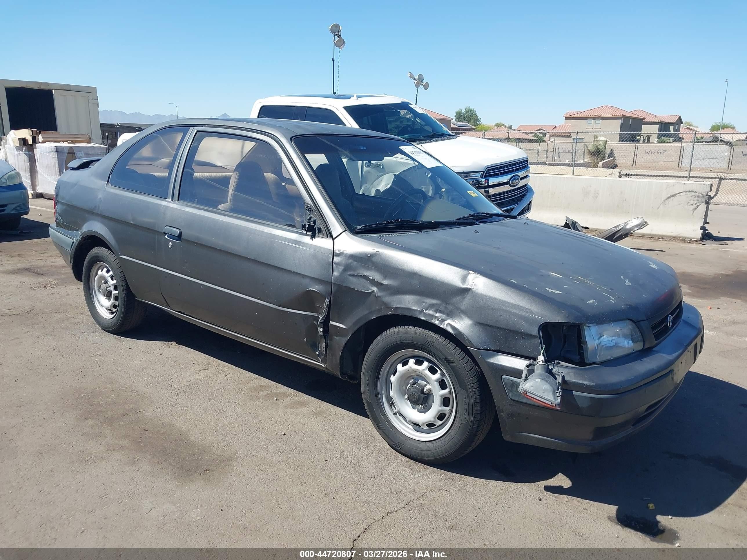 1996 Toyota Tercel Std/dx Gray vin: JT2AC52L8T0161712