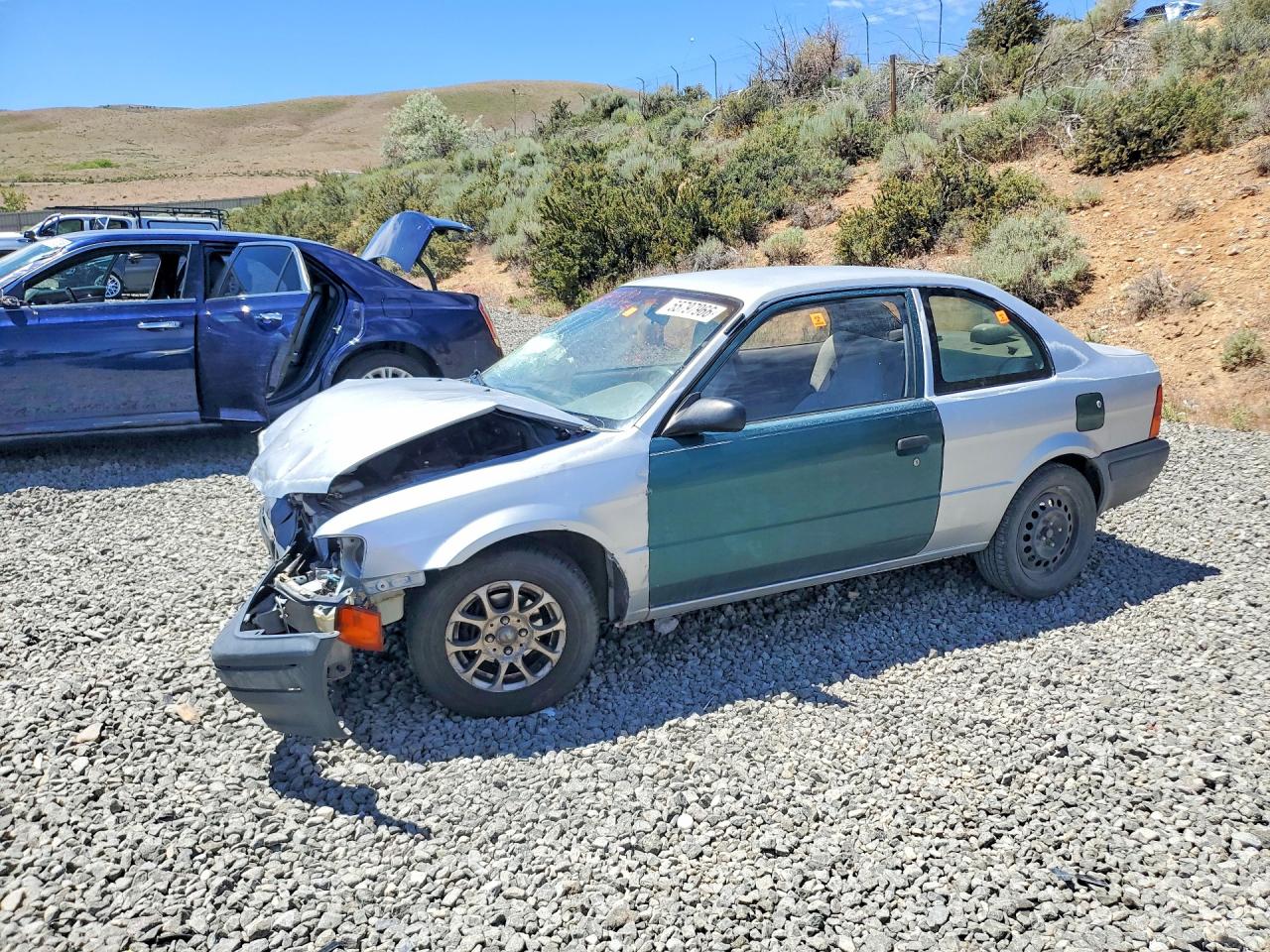 1996 Toyota Tercel Base Gray vin: JT2AC52L9T0197926