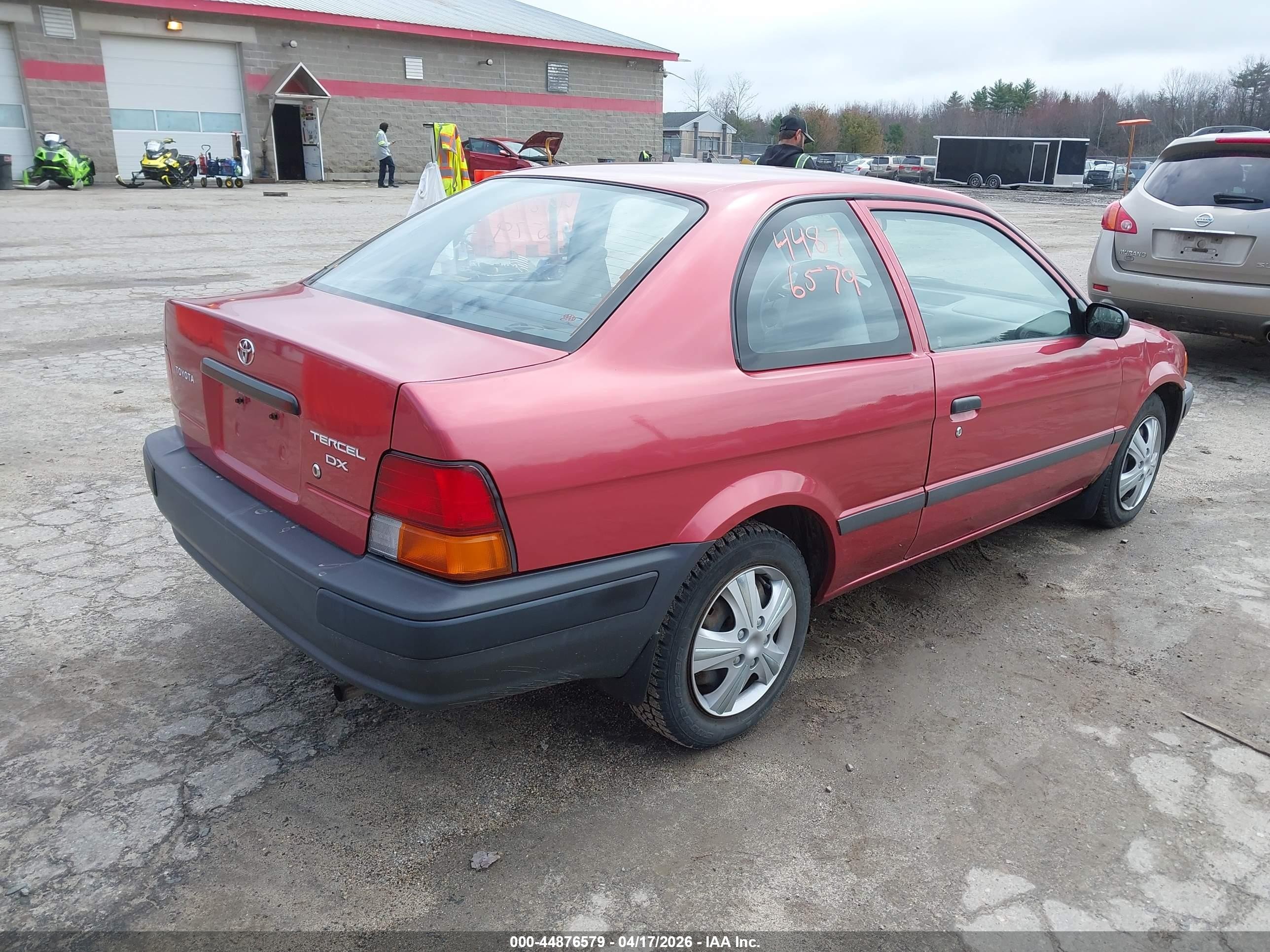 1997 Toyota Tercel Ce Красный vin: JT2AC52L9V0217076