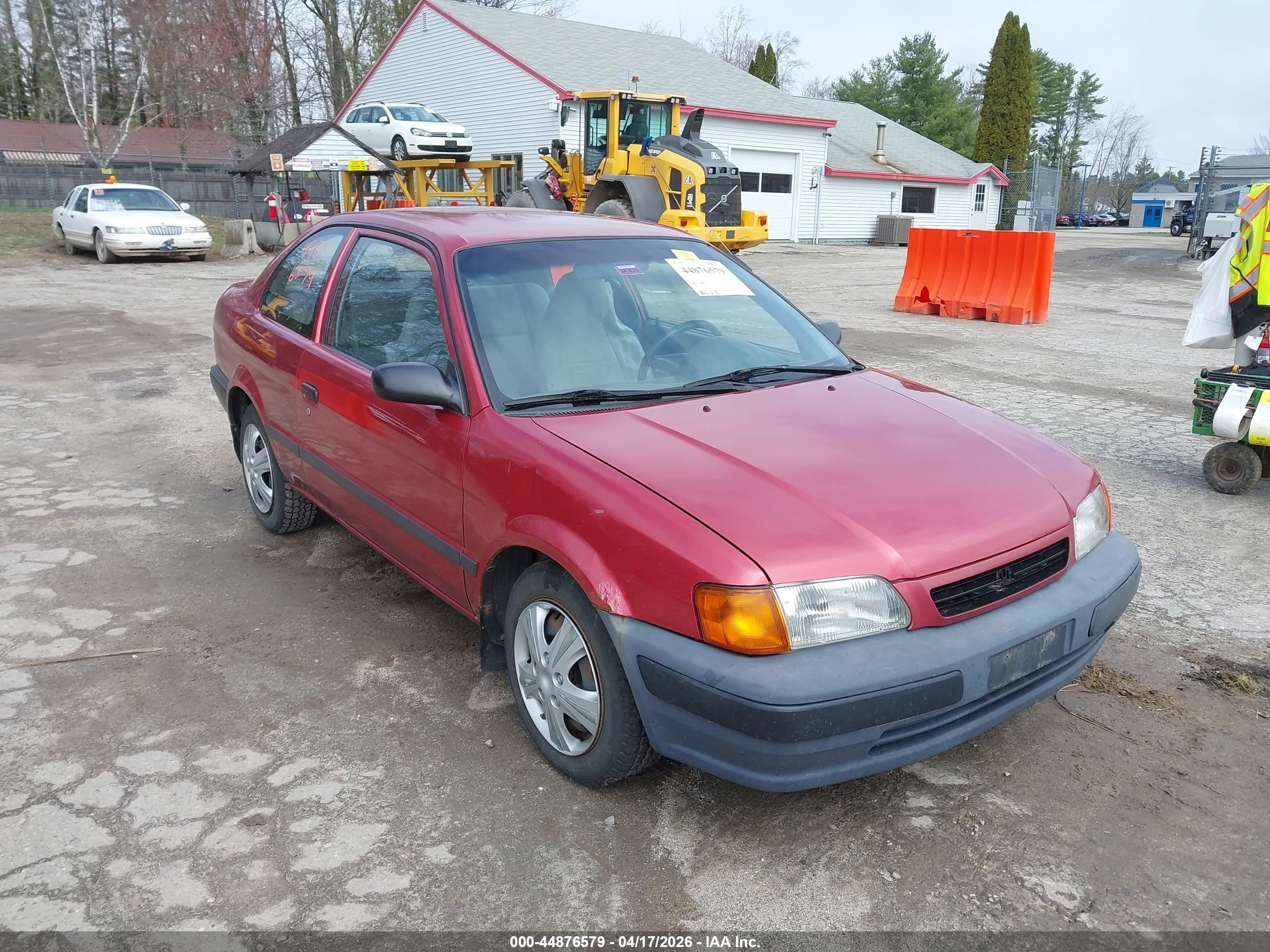 1997 Toyota Tercel Ce Красный vin: JT2AC52L9V0217076