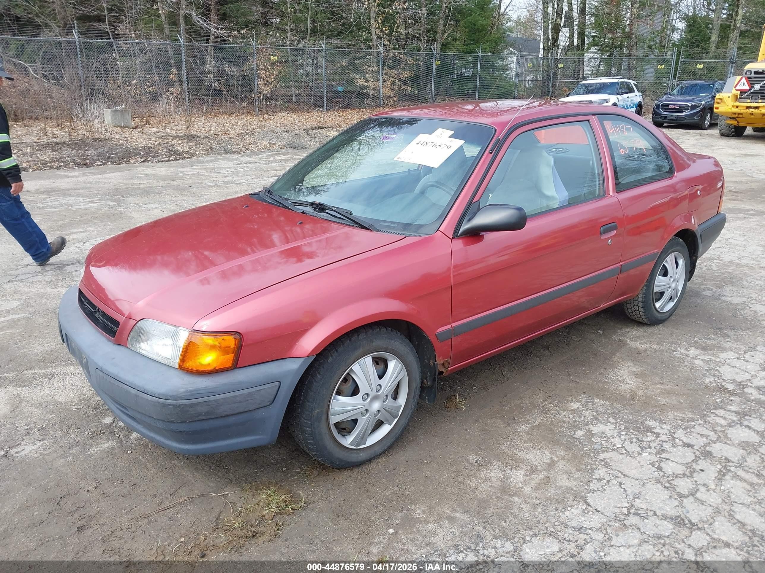 1997 Toyota Tercel Ce Красный vin: JT2AC52L9V0217076