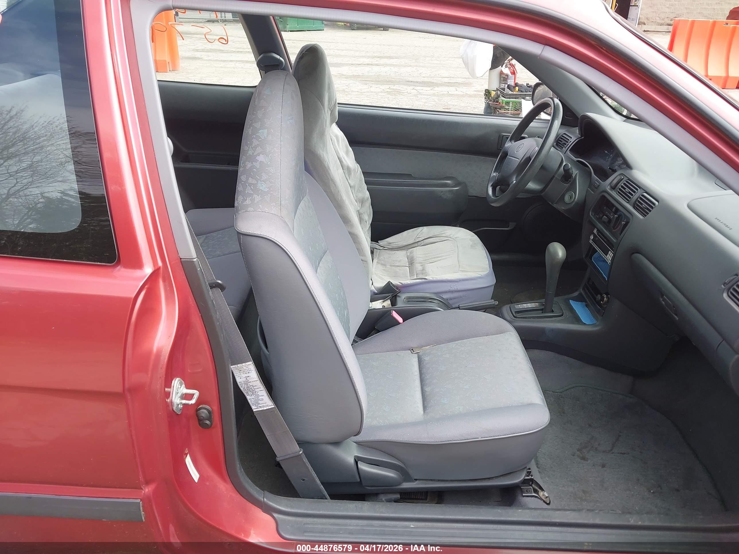 1997 Toyota Tercel Ce Красный vin: JT2AC52L9V0217076