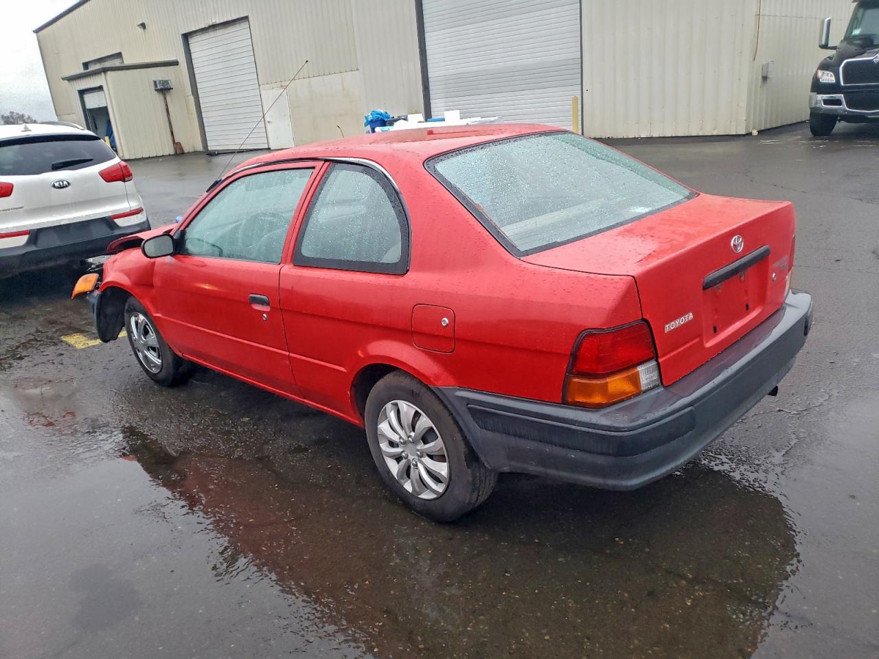 1997 Toyota Tercel Ce Red vin: JT2AC52LXV0223453
