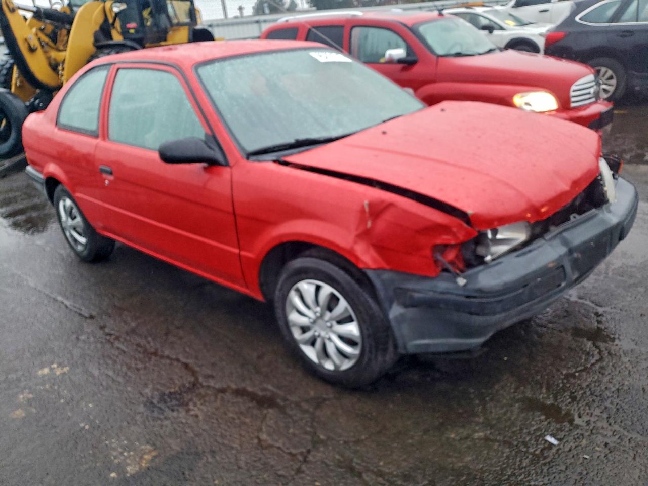 1997 Toyota Tercel Ce Red vin: JT2AC52LXV0223453