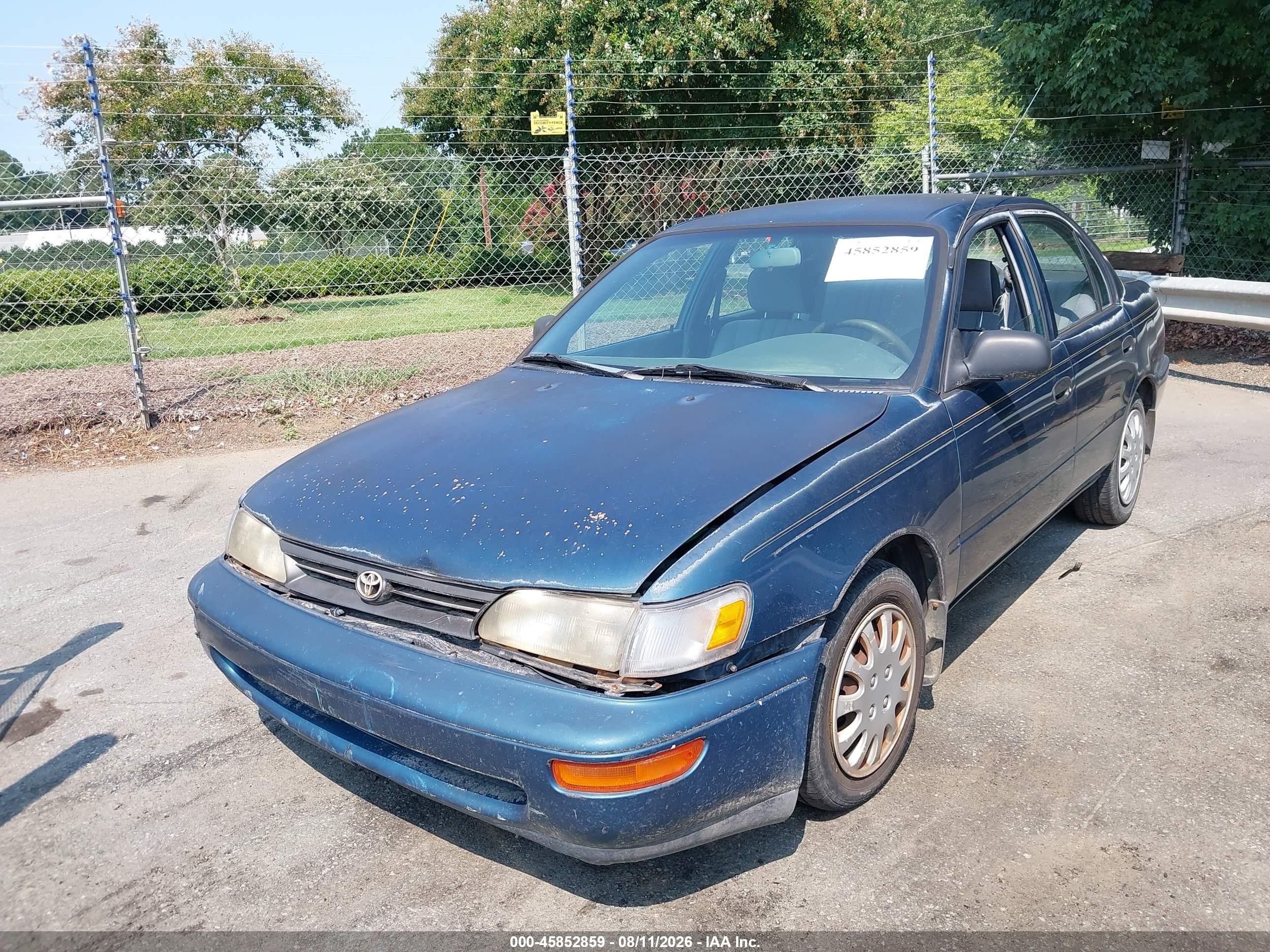 1994 Toyota Corolla   Green vin: JT2AE04B6R0079360