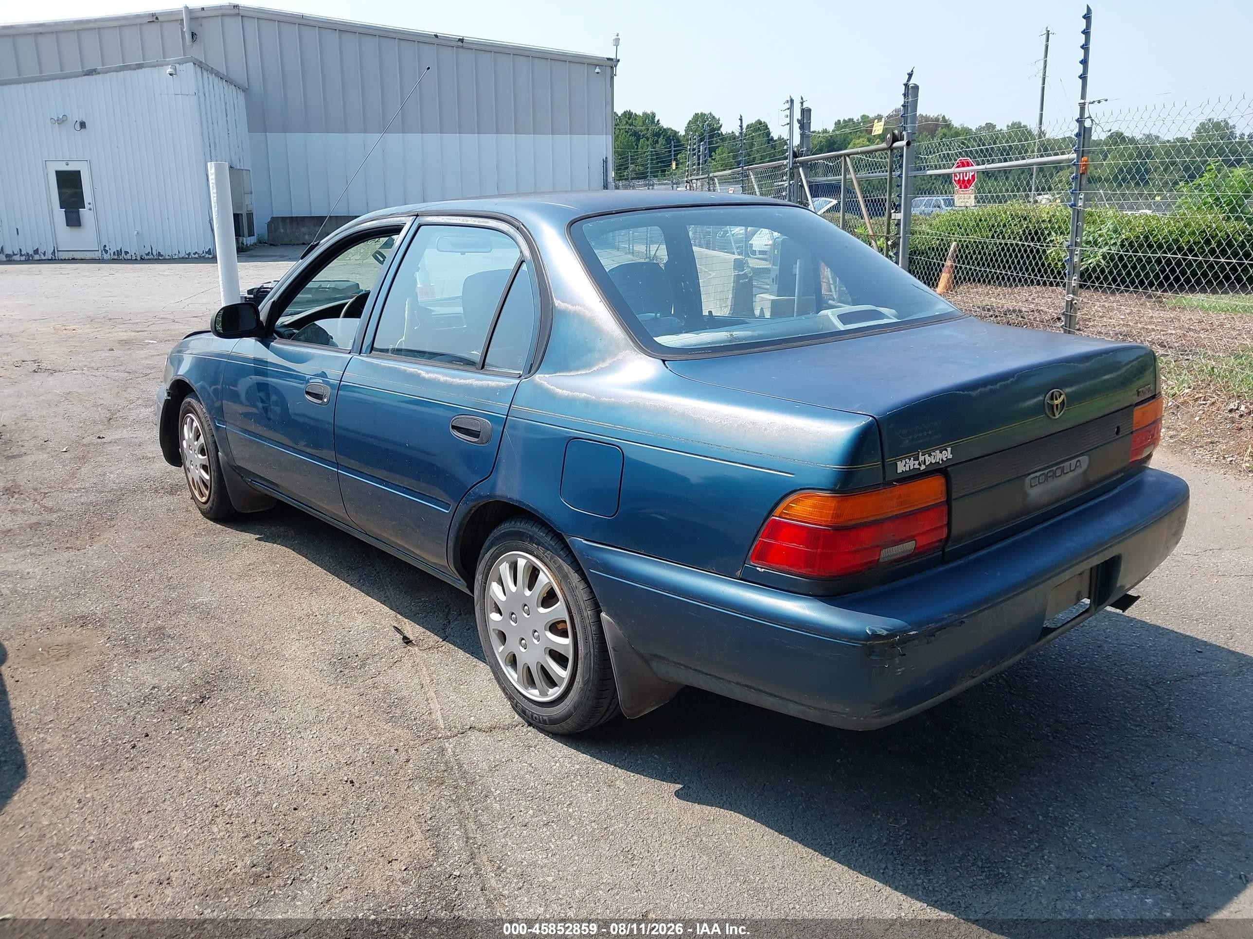 1994 Toyota Corolla   Green vin: JT2AE04B6R0079360