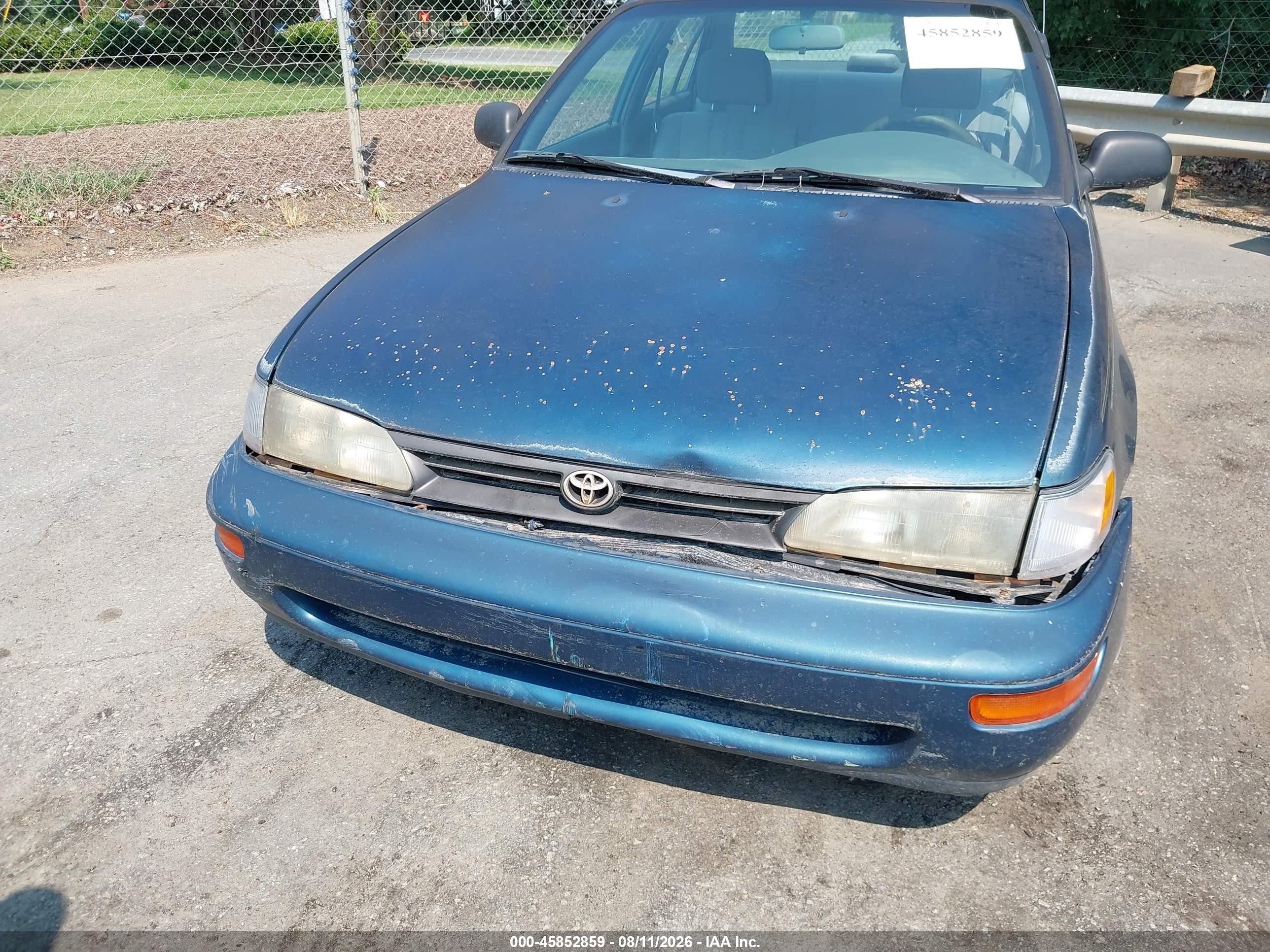 1994 Toyota Corolla   Green vin: JT2AE04B6R0079360