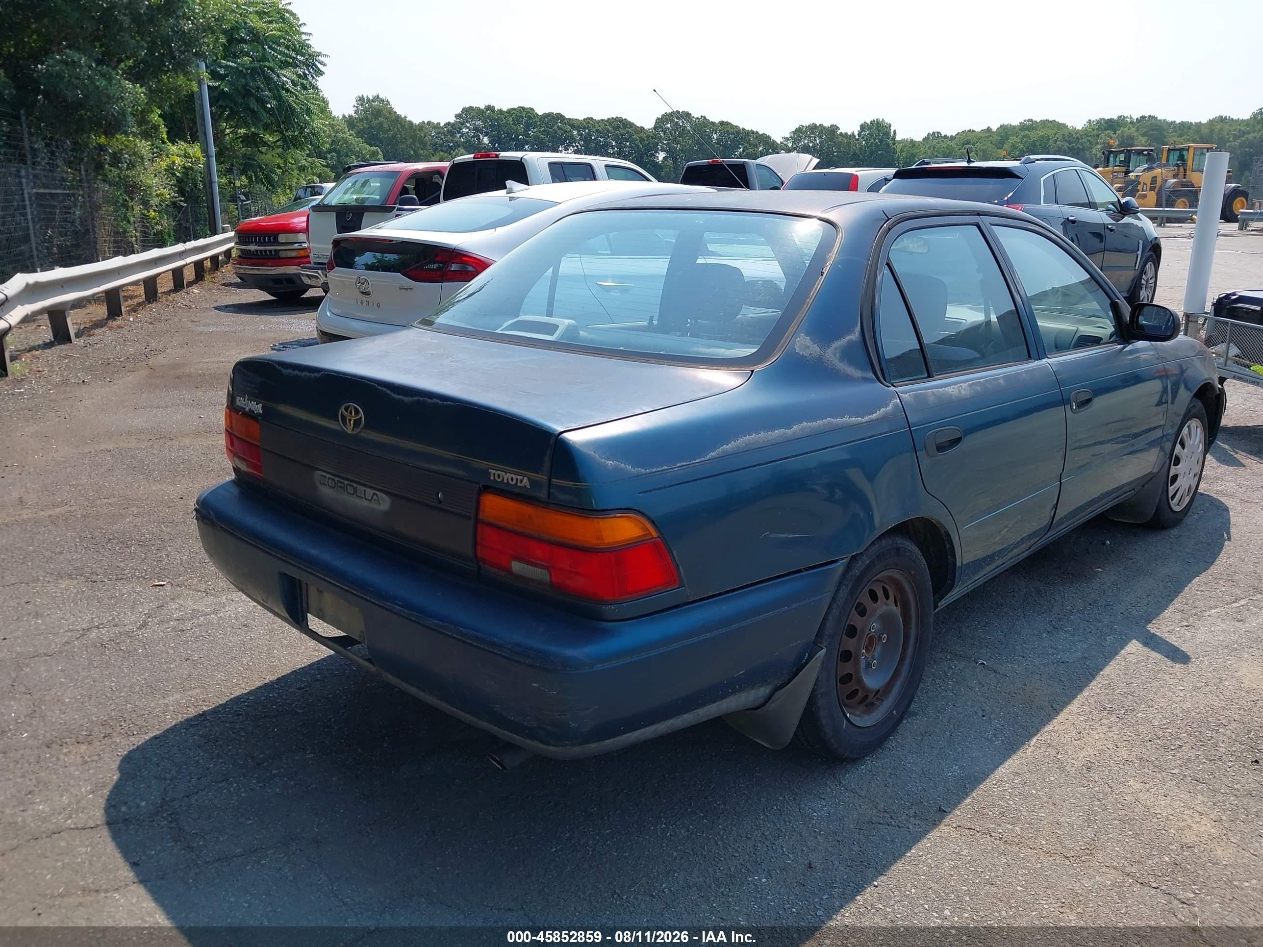 1994 Toyota Corolla   Green vin: JT2AE04B6R0079360