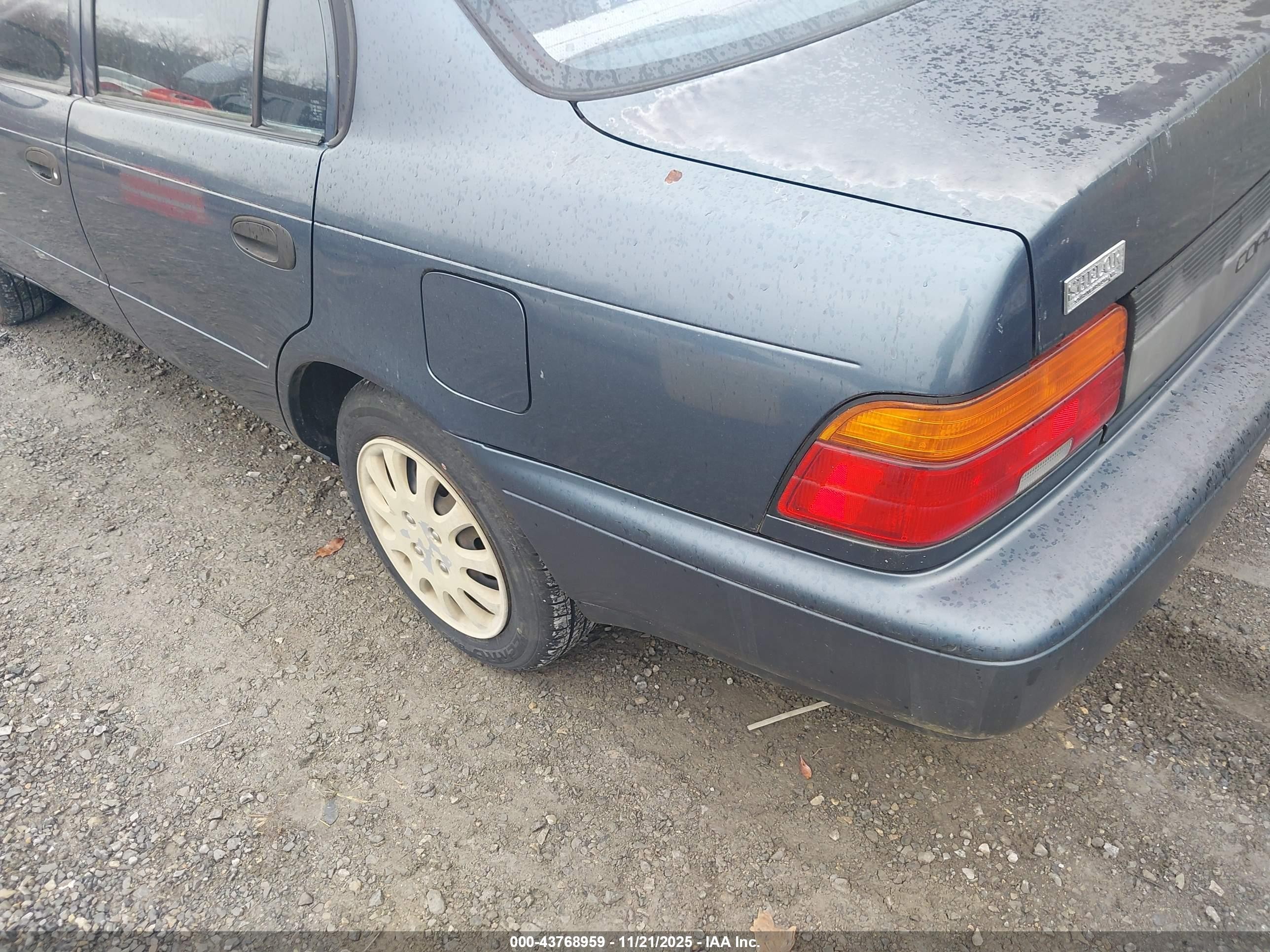 1993 Toyota Corolla   Синий vin: JT2AE04E4P0003420